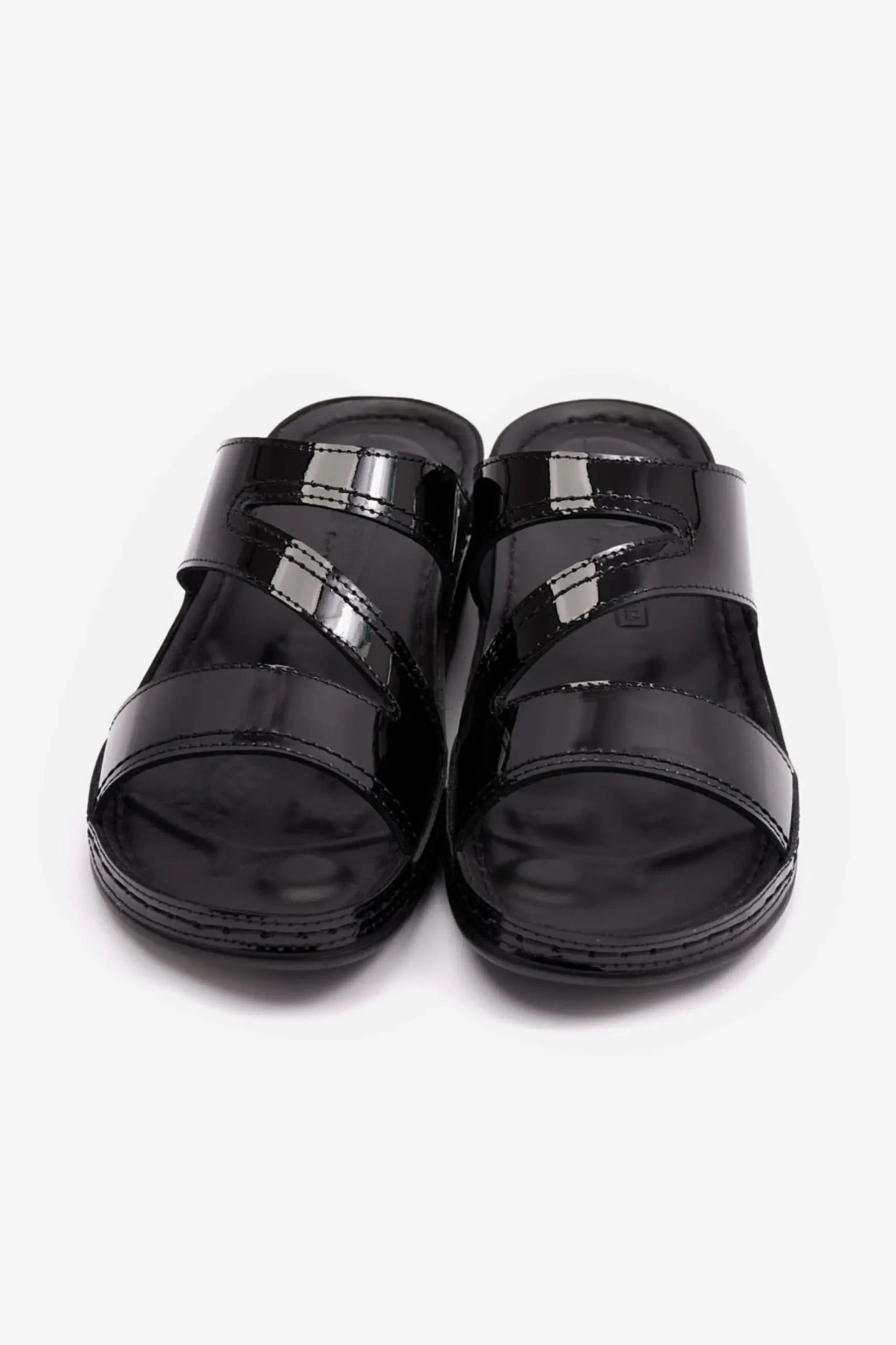 Comfort Plus Women's Soft Footbed Sandals Black LSDCP415