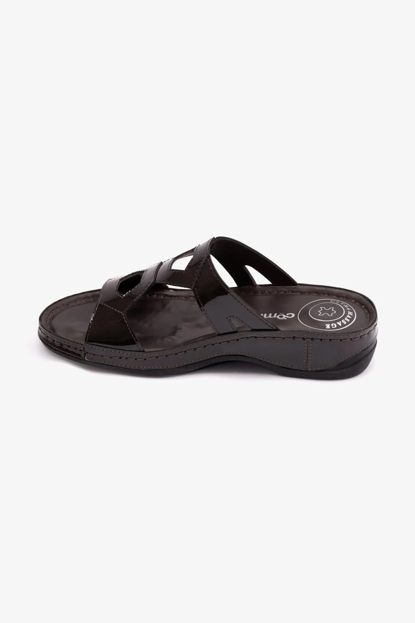 Comfort Plus Women's Ultra Massage Point Sandals Brown LSDCP512