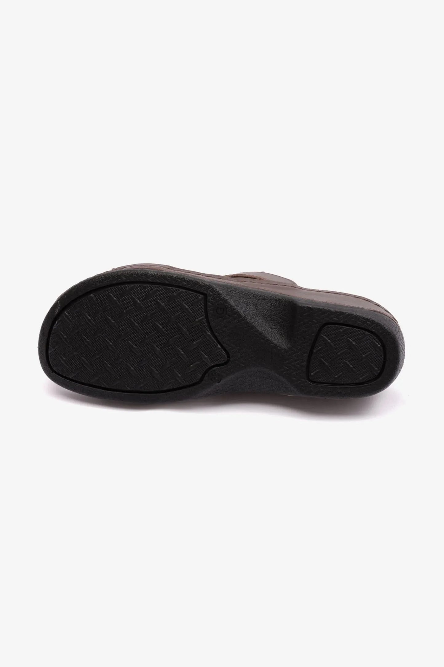 Comfort Plus Women's Matte Leather Sandals Brown CP513