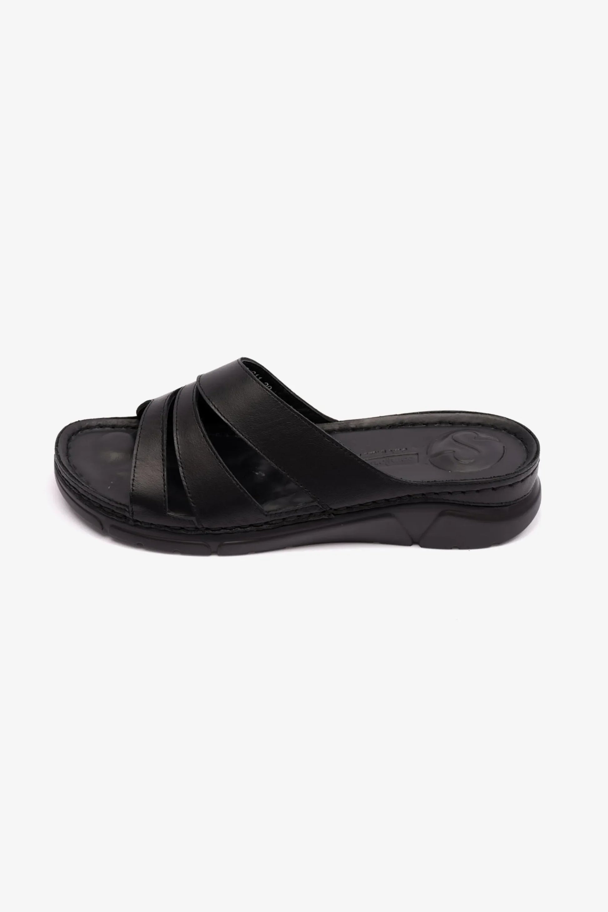 Comfort Plus Women's Flexible Outsole Arabic Sandals Black LSDCP611