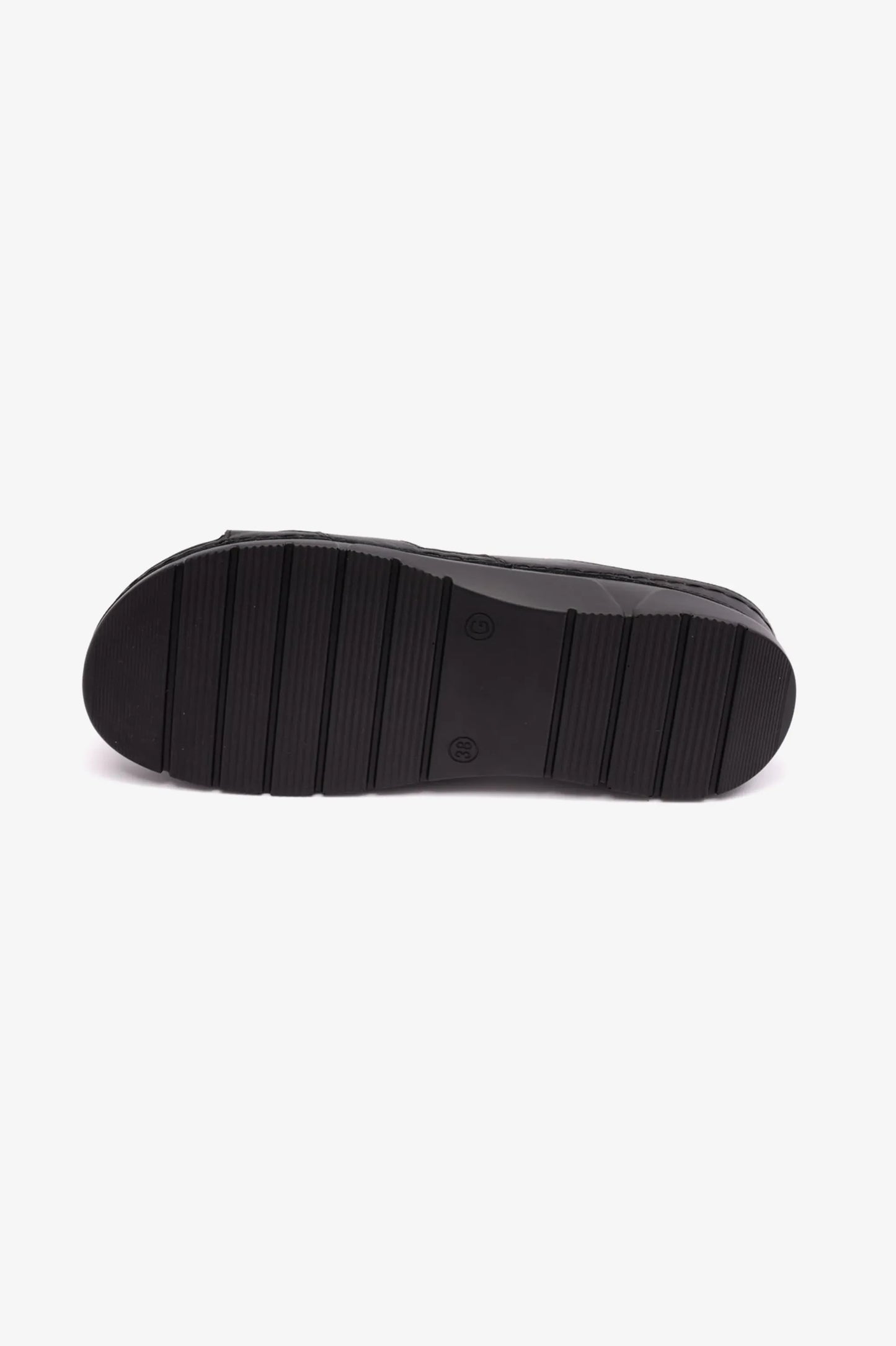 Comfort Plus Women's Flexible Outsole Arabic Sandals Black LSDCP611