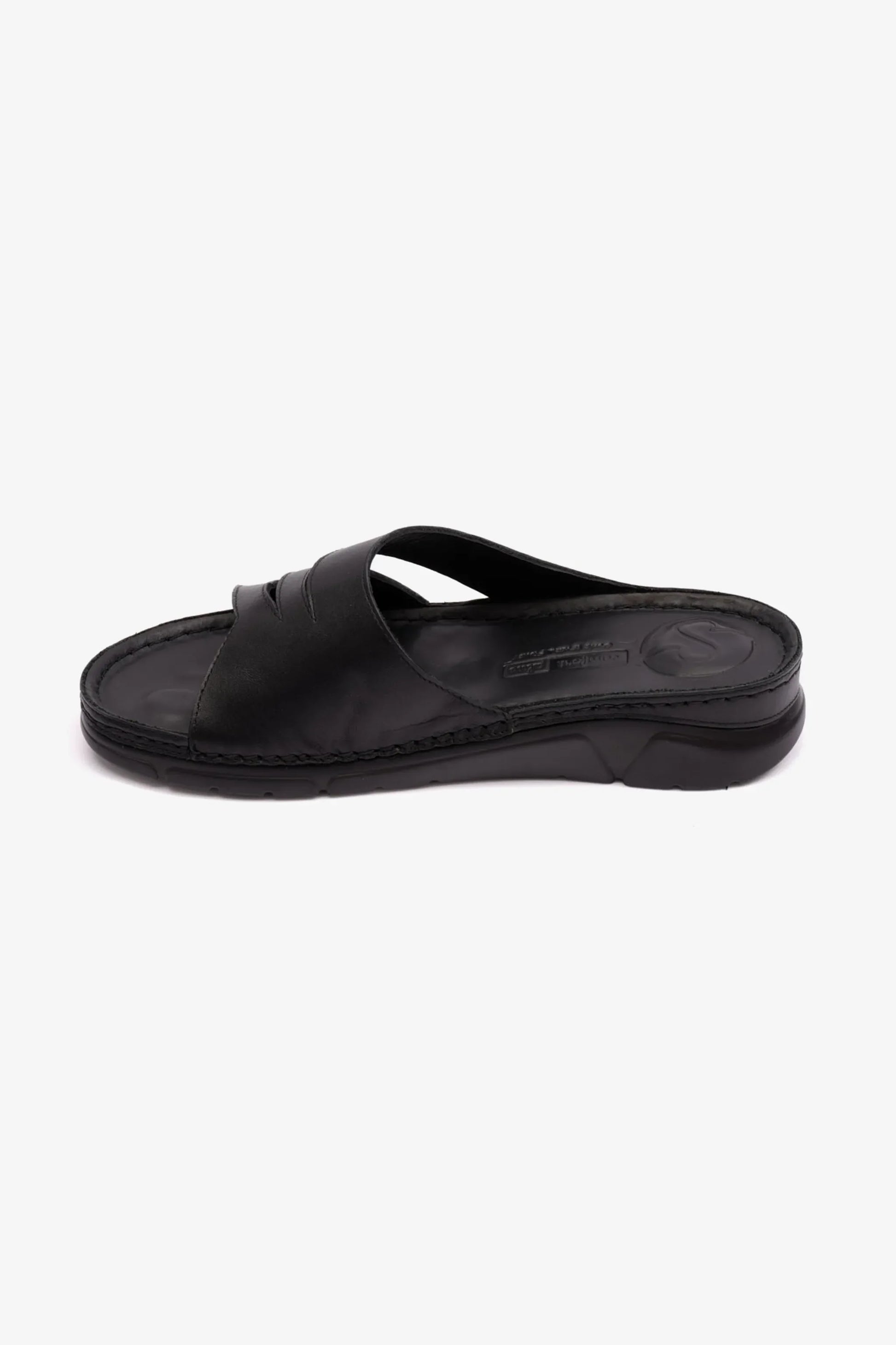 Comfort Plus Women's Flexible Outsole Arabic Sandals Black LSDCP611
