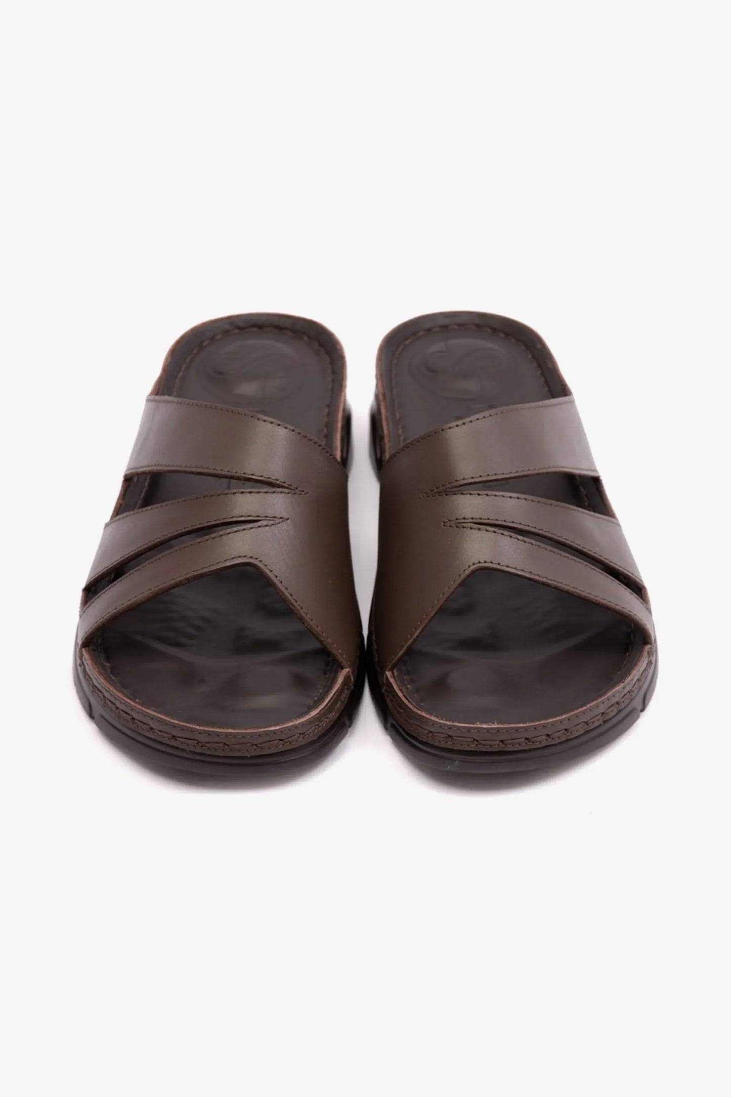 Comfort Plus Women's Flexible Outsole Arabic Sandals Brown LSDCP611