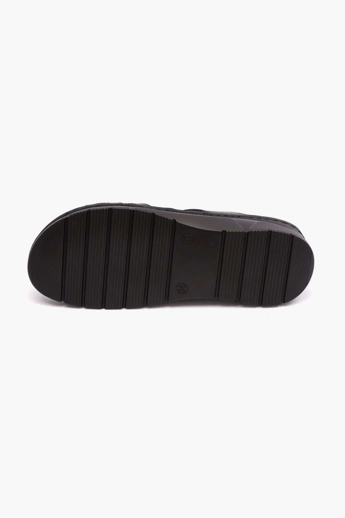 Comfort Plus Women's Mid Heel Sandals Black LSDCP606