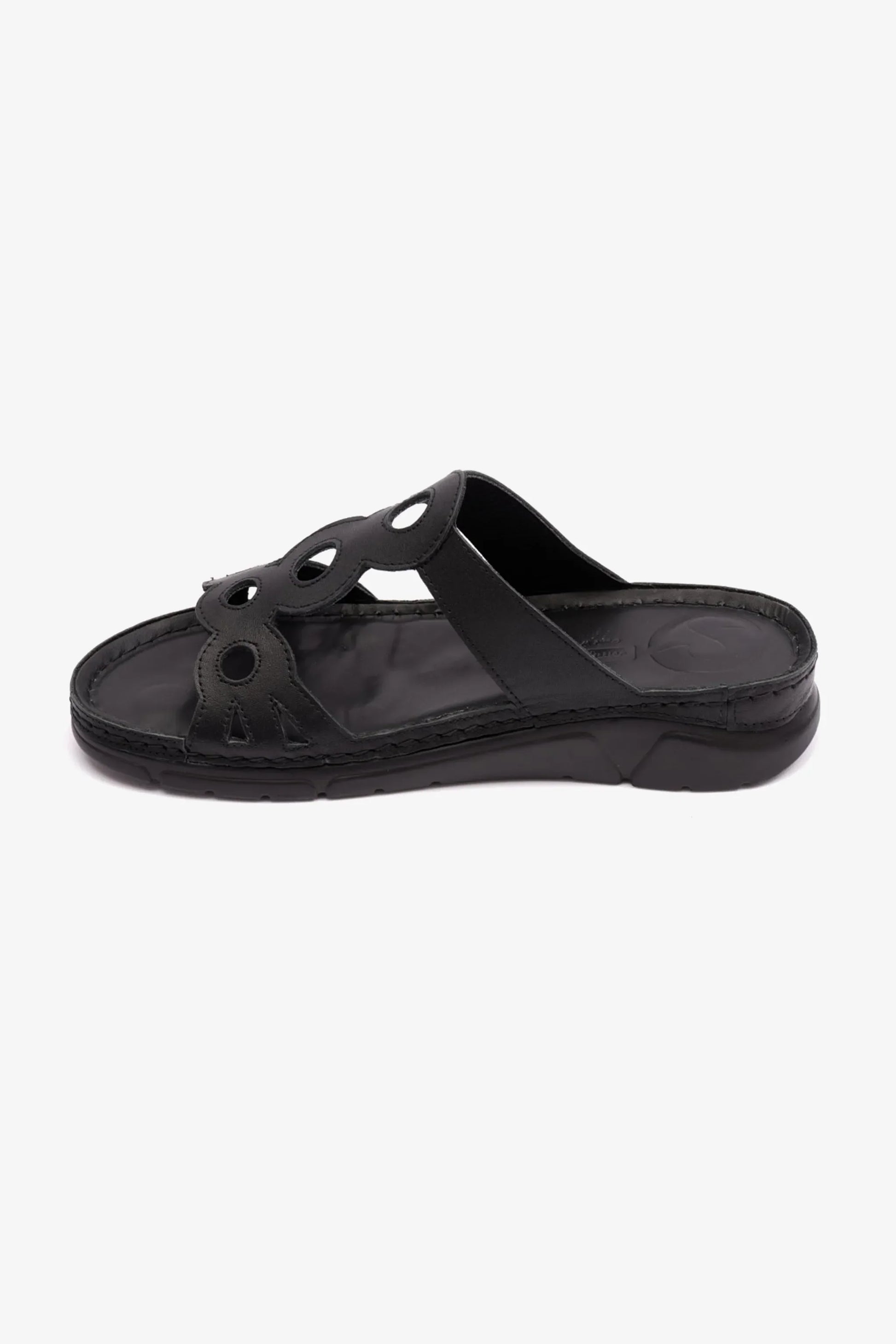 Comfort Plus Women's Mid Heel Sandals Black LSDCP606