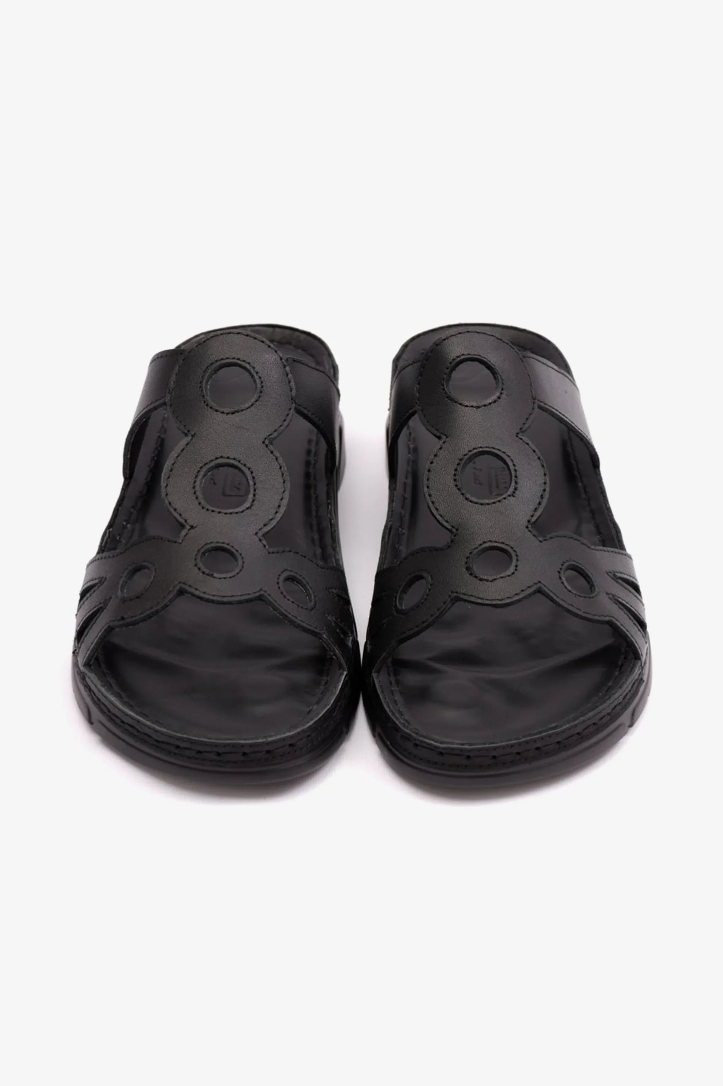 Comfort Plus Women's Mid Heel Sandals Black LSDCP606