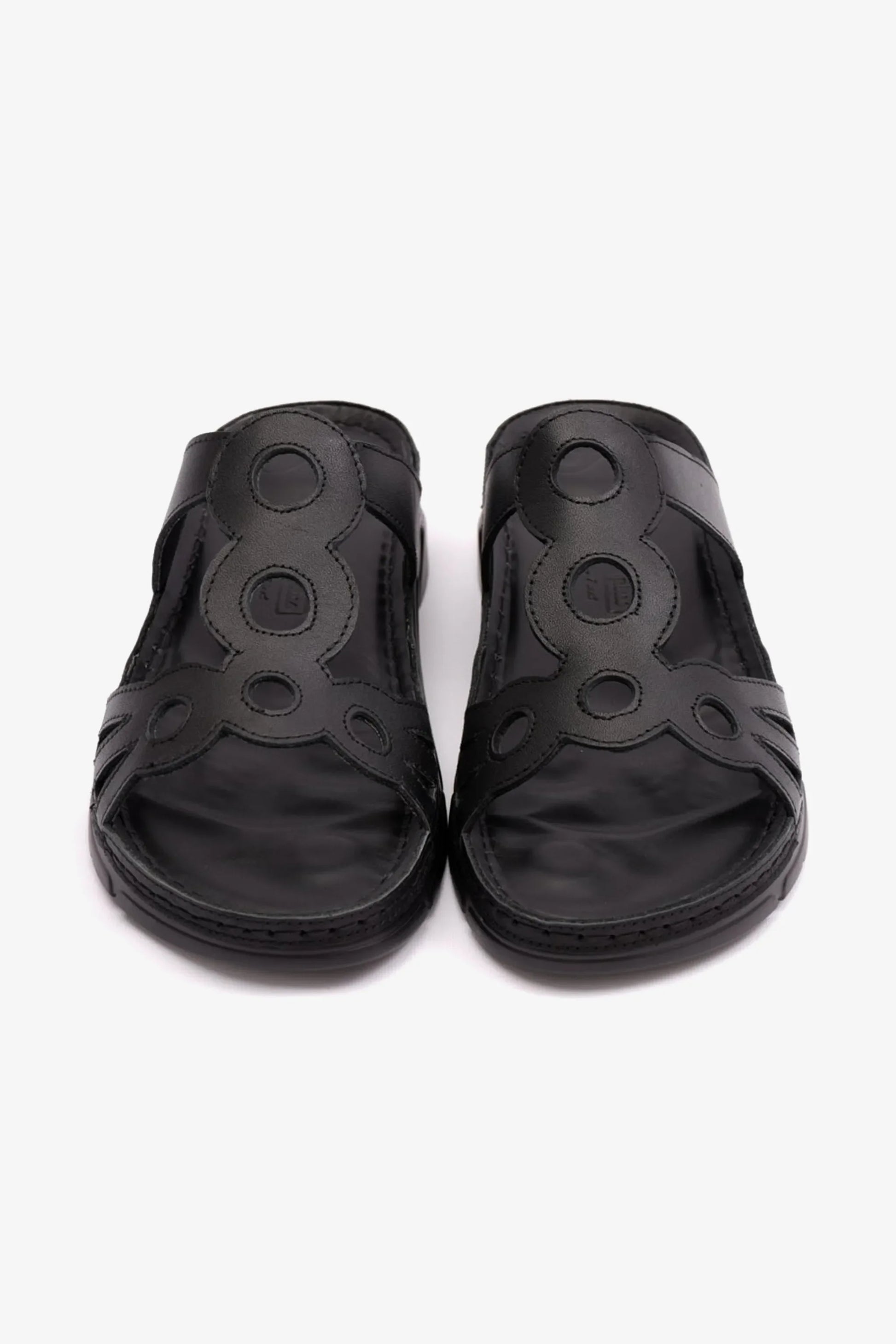 Comfort Plus Women's Mid Heel Sandals Black LSDCP606
