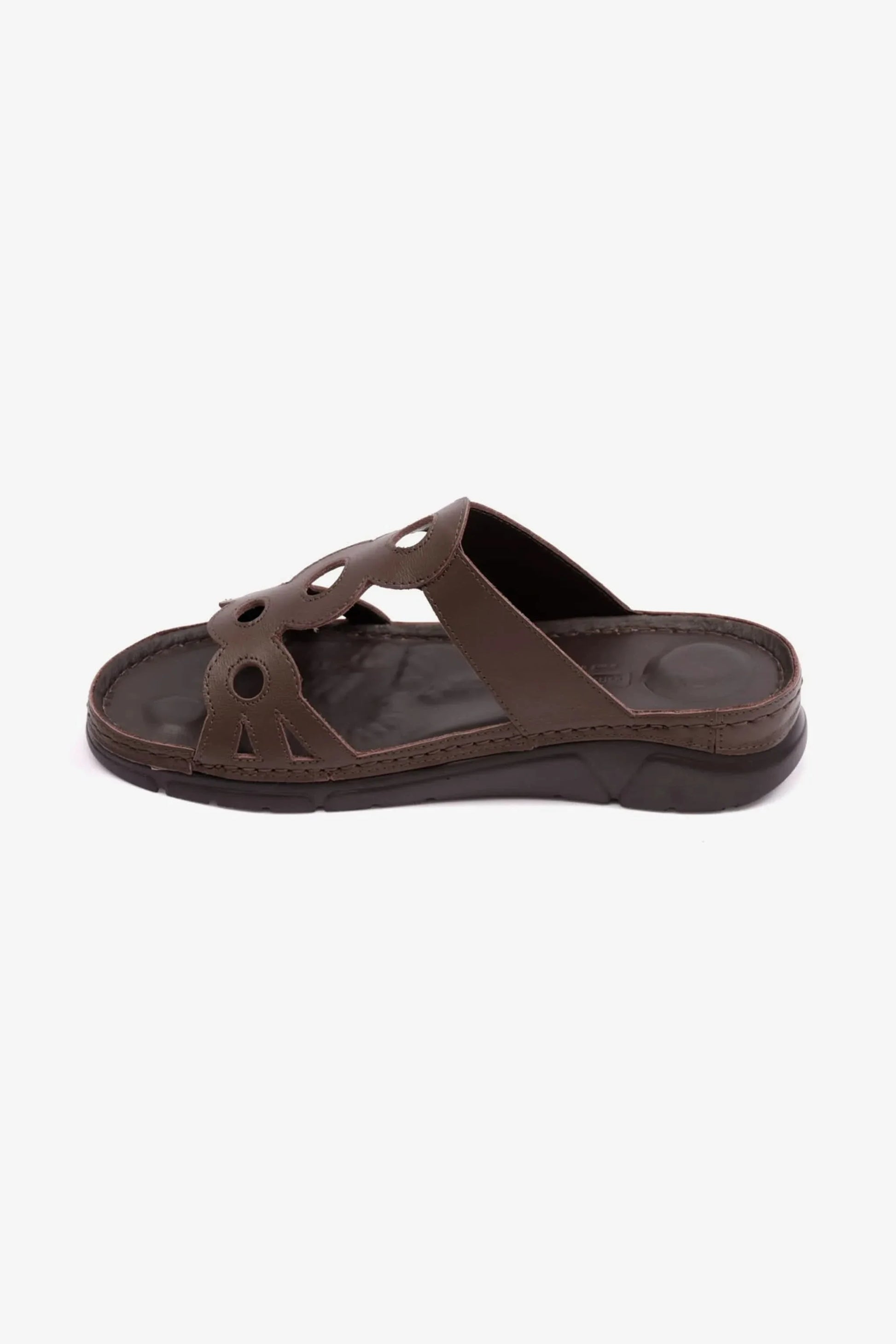 Comfort Plus Women's Ultra Massage Point Sandals Brown LSDCP606