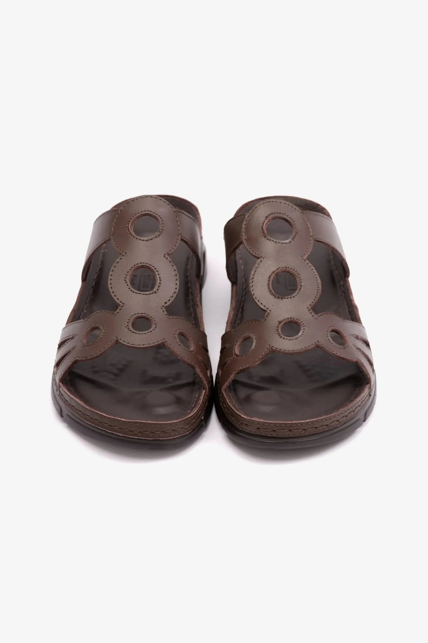 Comfort Plus Women's Ultra Massage Point Sandals Brown LSDCP606