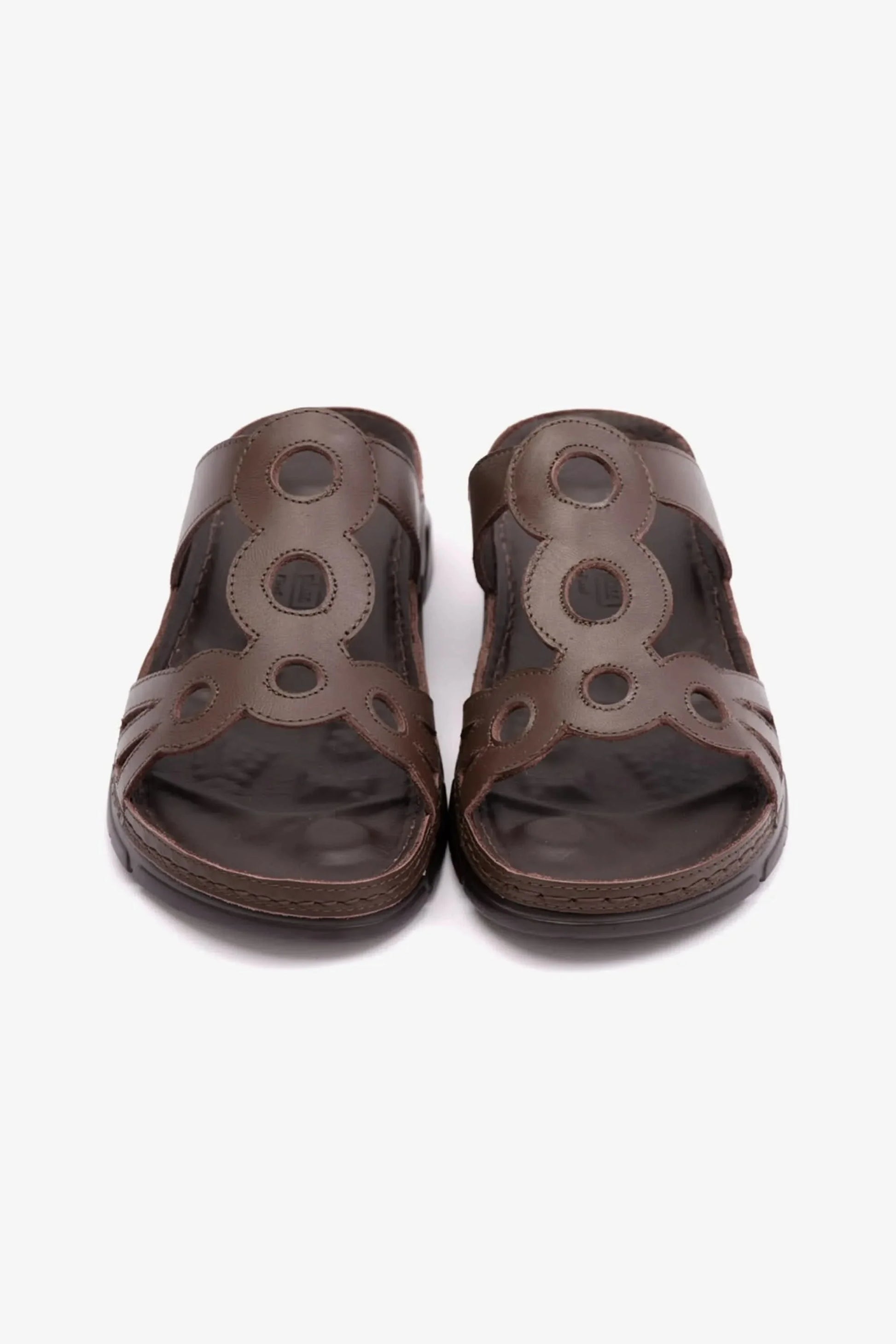 Comfort Plus Women's Ultra Massage Point Sandals Brown LSDCP606