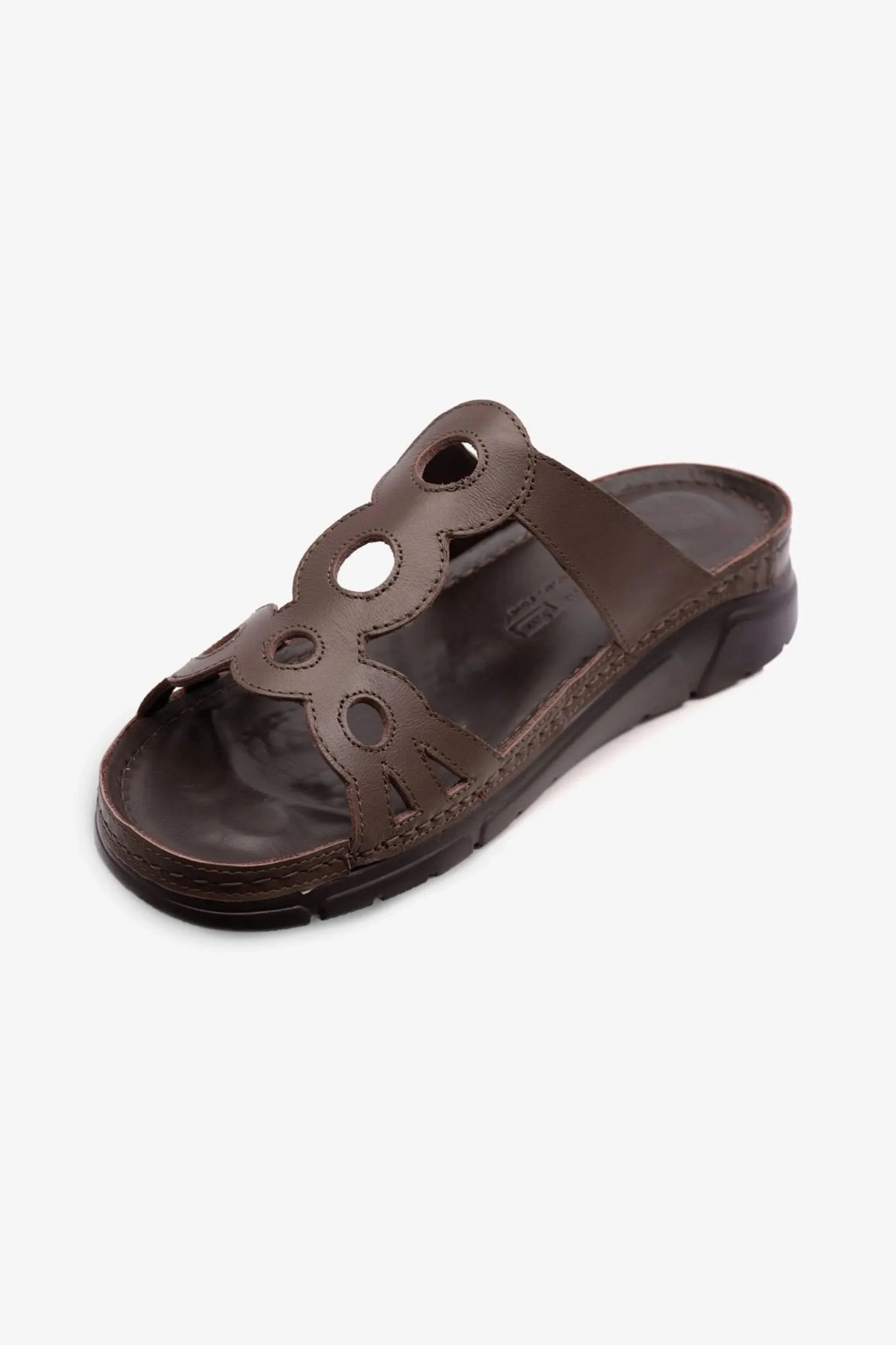 Comfort Plus Women's Ultra Massage Point Sandals Brown LSDCP606