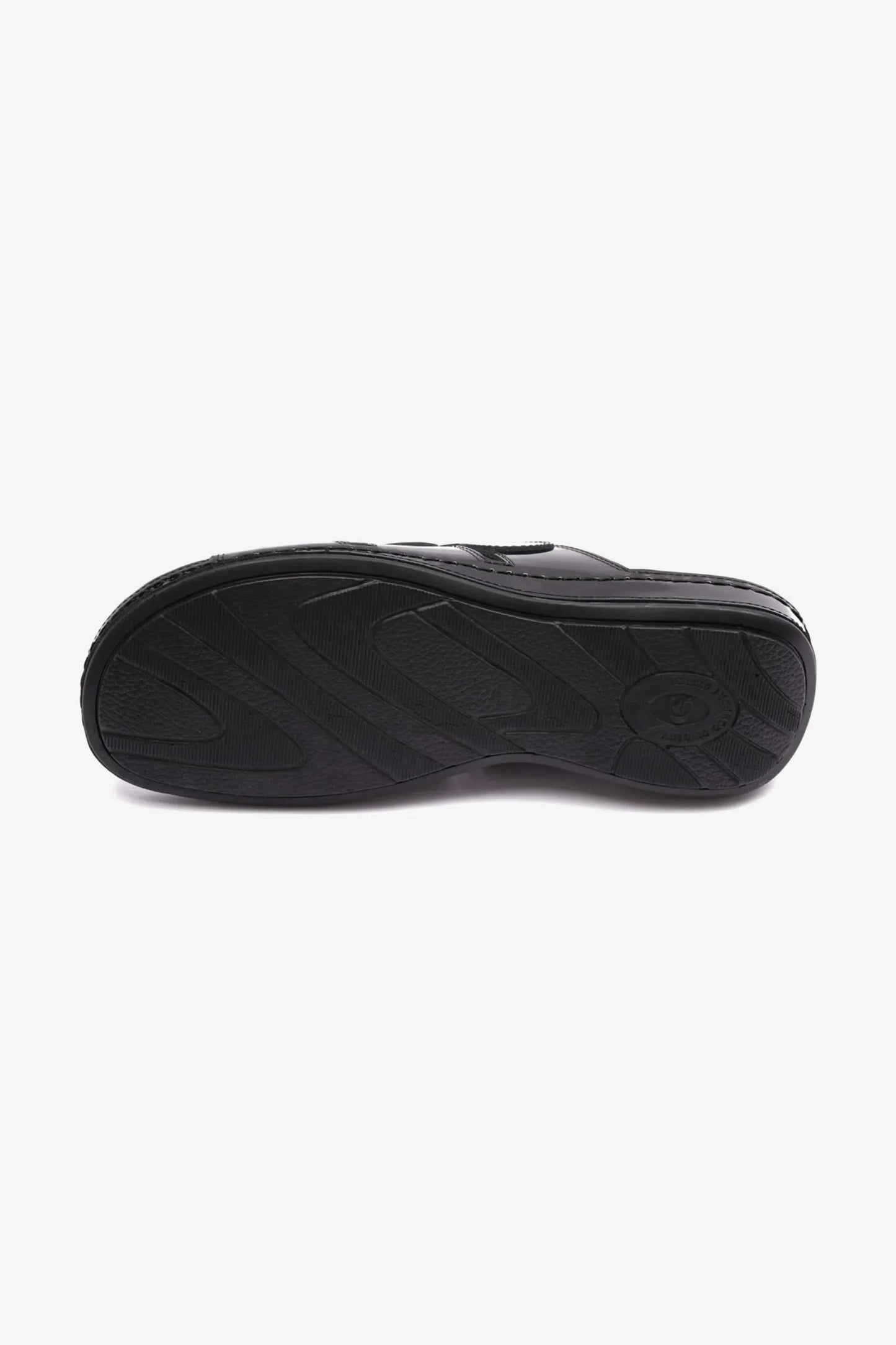 Comfort Plus Women's Soft Footbed Arabic Sandals Black LSDCP725