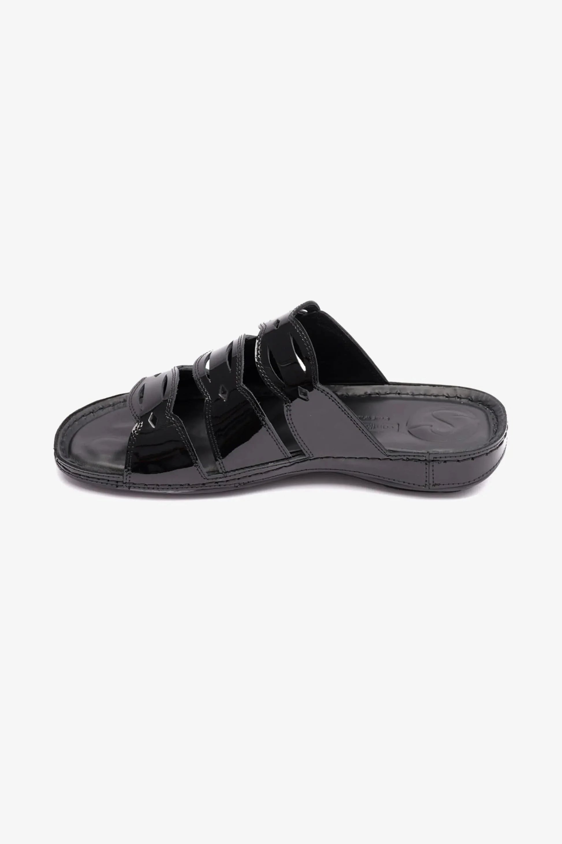 Comfort Plus Women's Soft Footbed Arabic Sandals Black LSDCP725