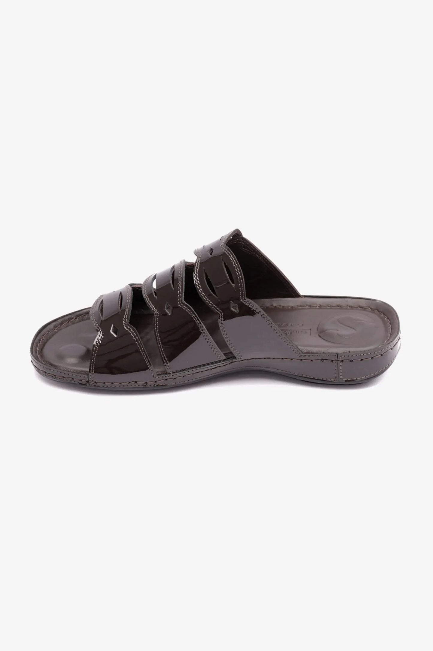 Comfort Plus Women's Soft Footbed Sandals Brown LSDCP725