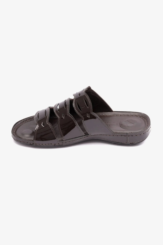 Comfort Plus Women's Soft Footbed Sandals Brown LSDCP725