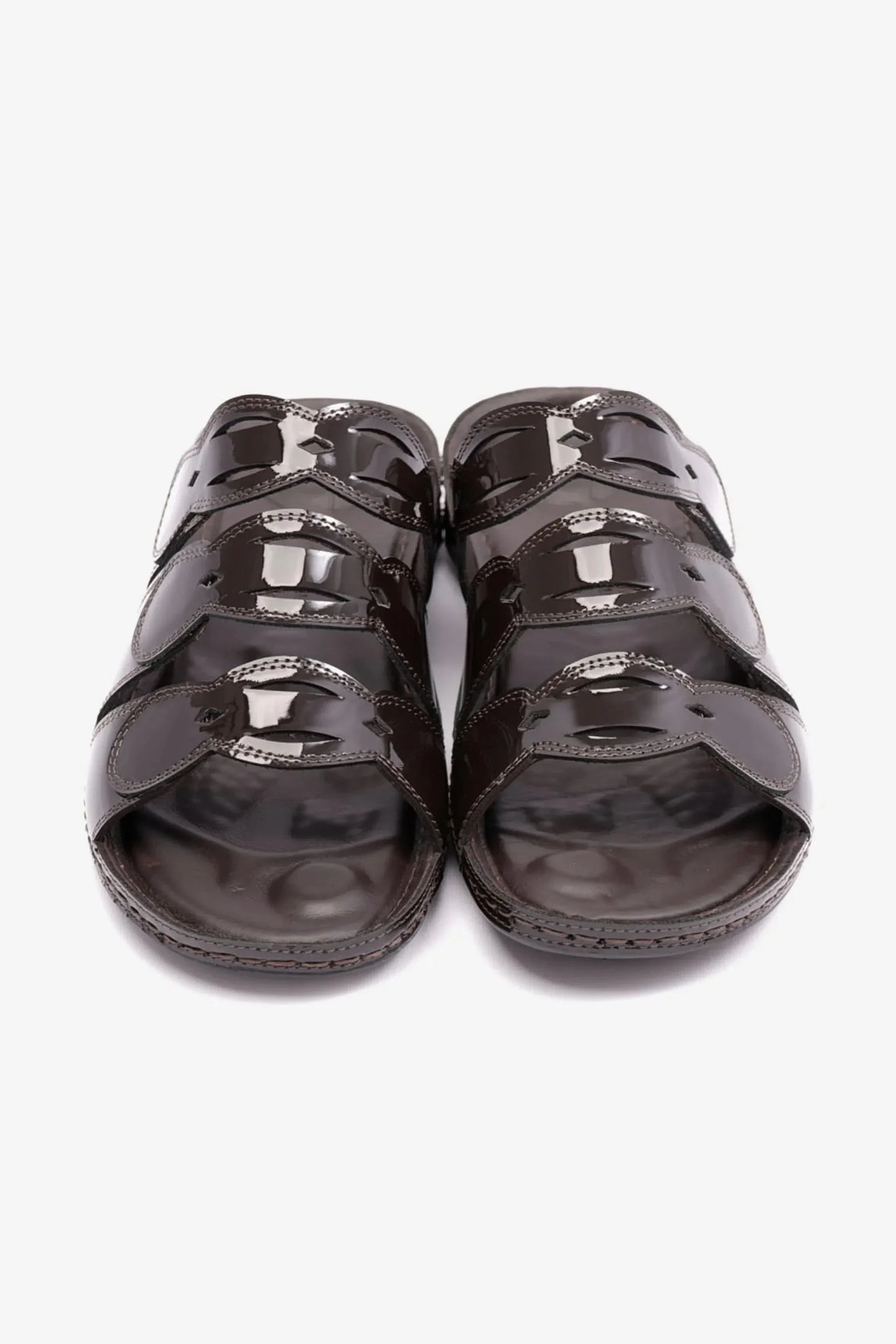 Comfort Plus Women's Soft Footbed Sandals Brown LSDCP725