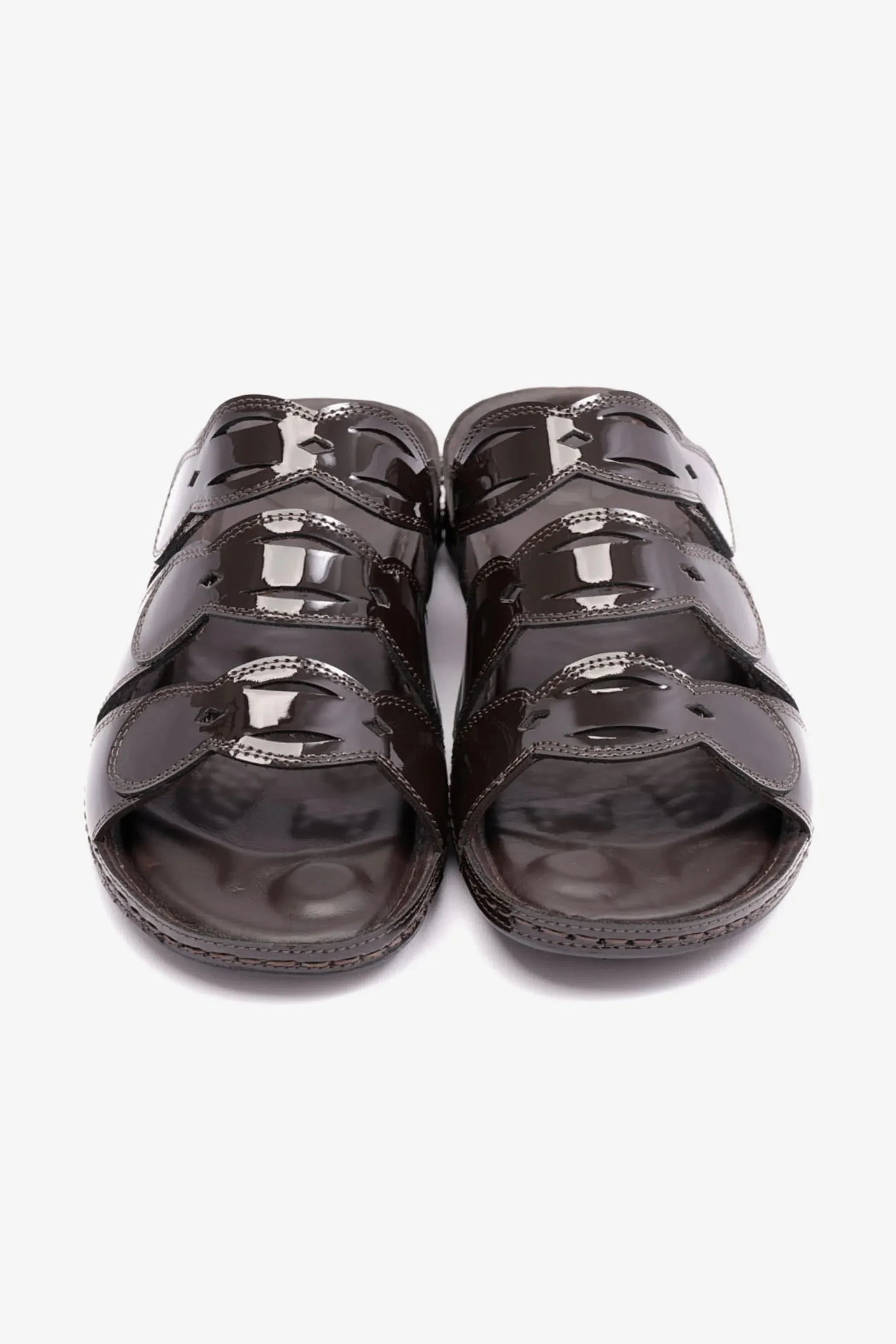 Comfort Plus Women's Soft Footbed Sandals Brown LSDCP725
