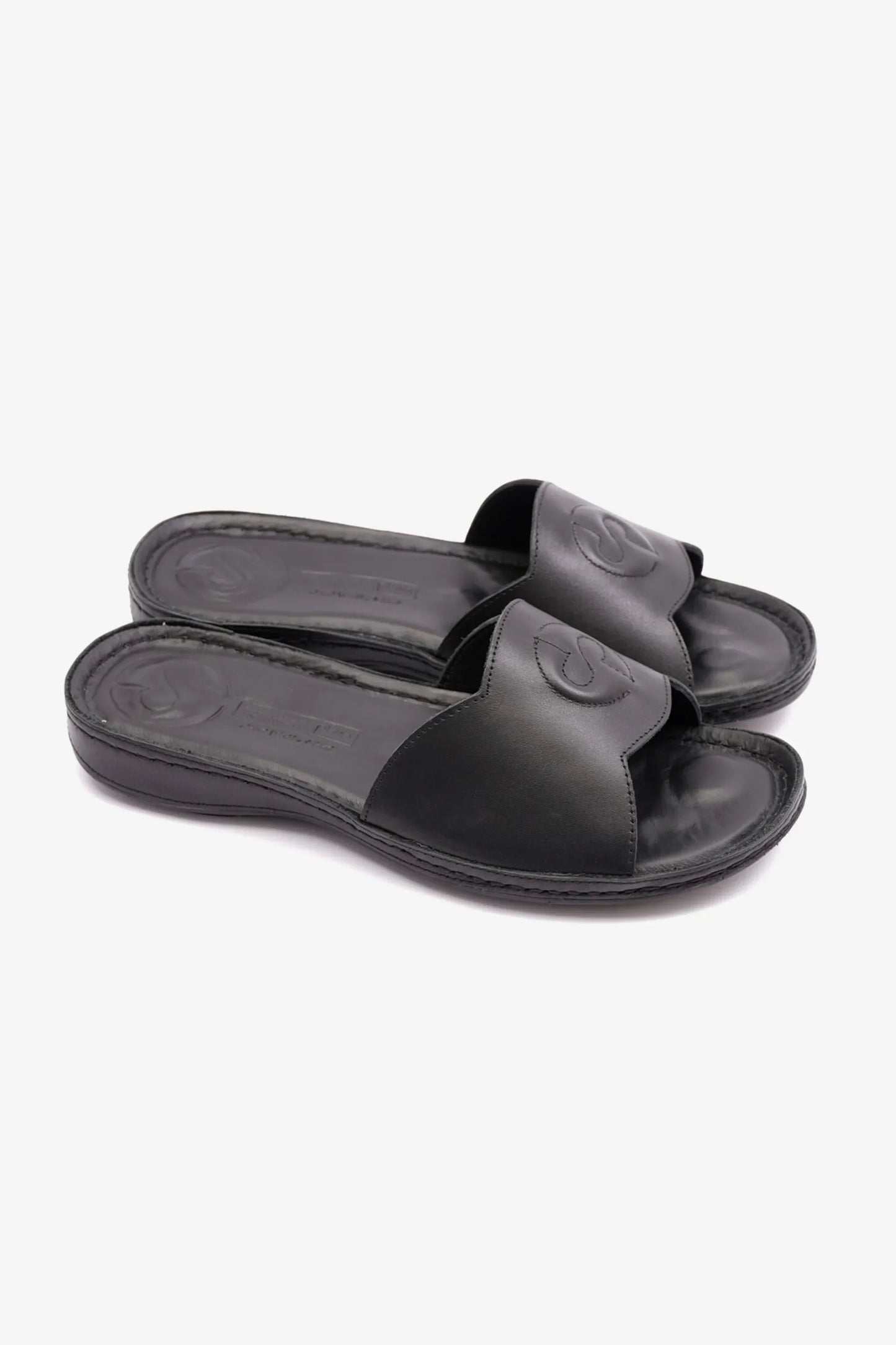 Comfort Plus Women's Ultra Massage Point Sandals Black LSDCP726