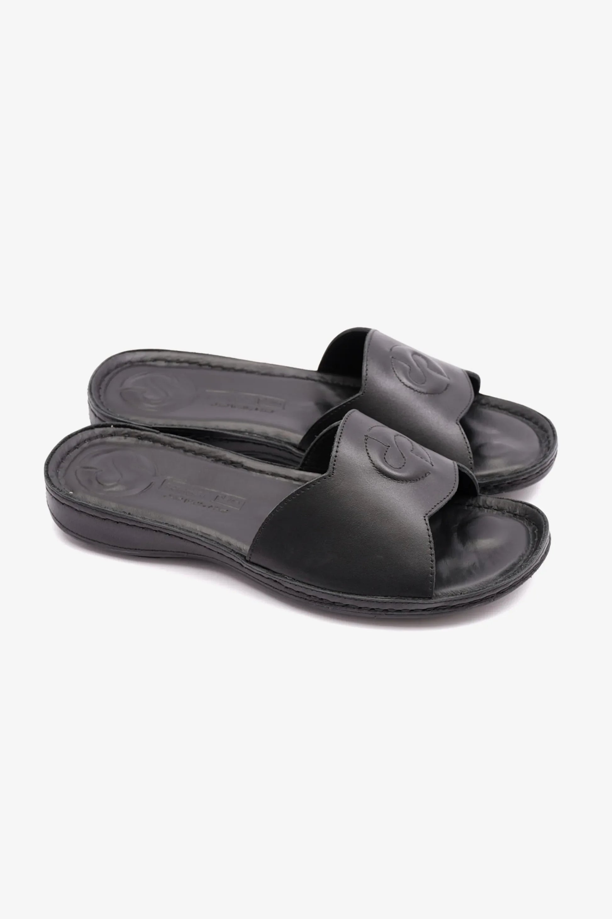 Comfort Plus Women's Ultra Massage Point Sandals Black LSDCP726