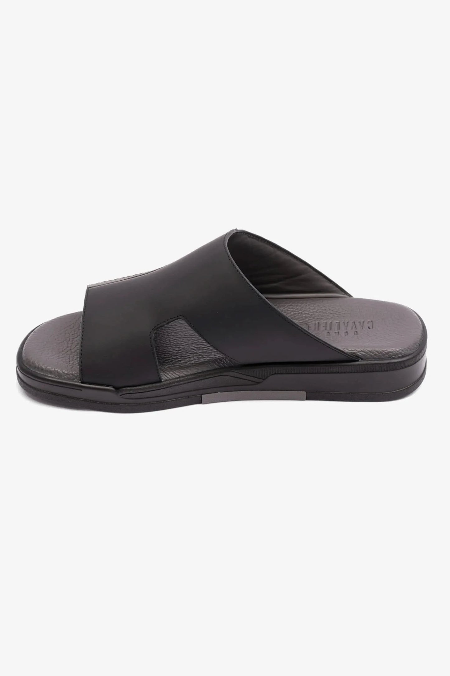 Cavalier Uomo Men's Extra Cushioned Arabic Sandals Black MSDCVHAR309
