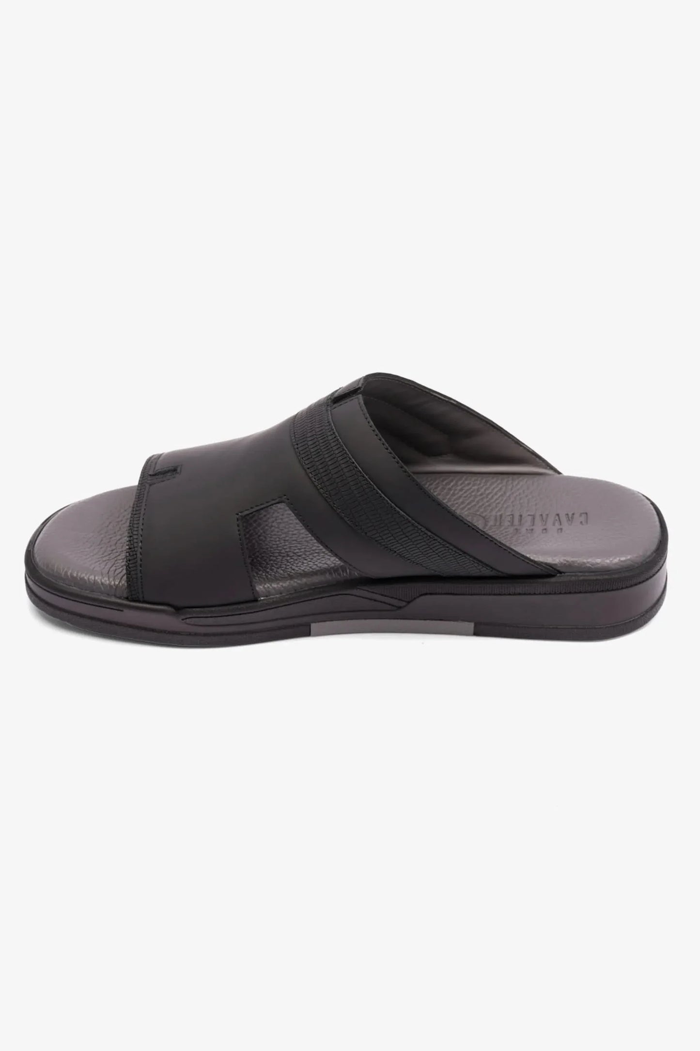Cavalier Uomo Men's Arabic Sandals Black MSDCVHAR311