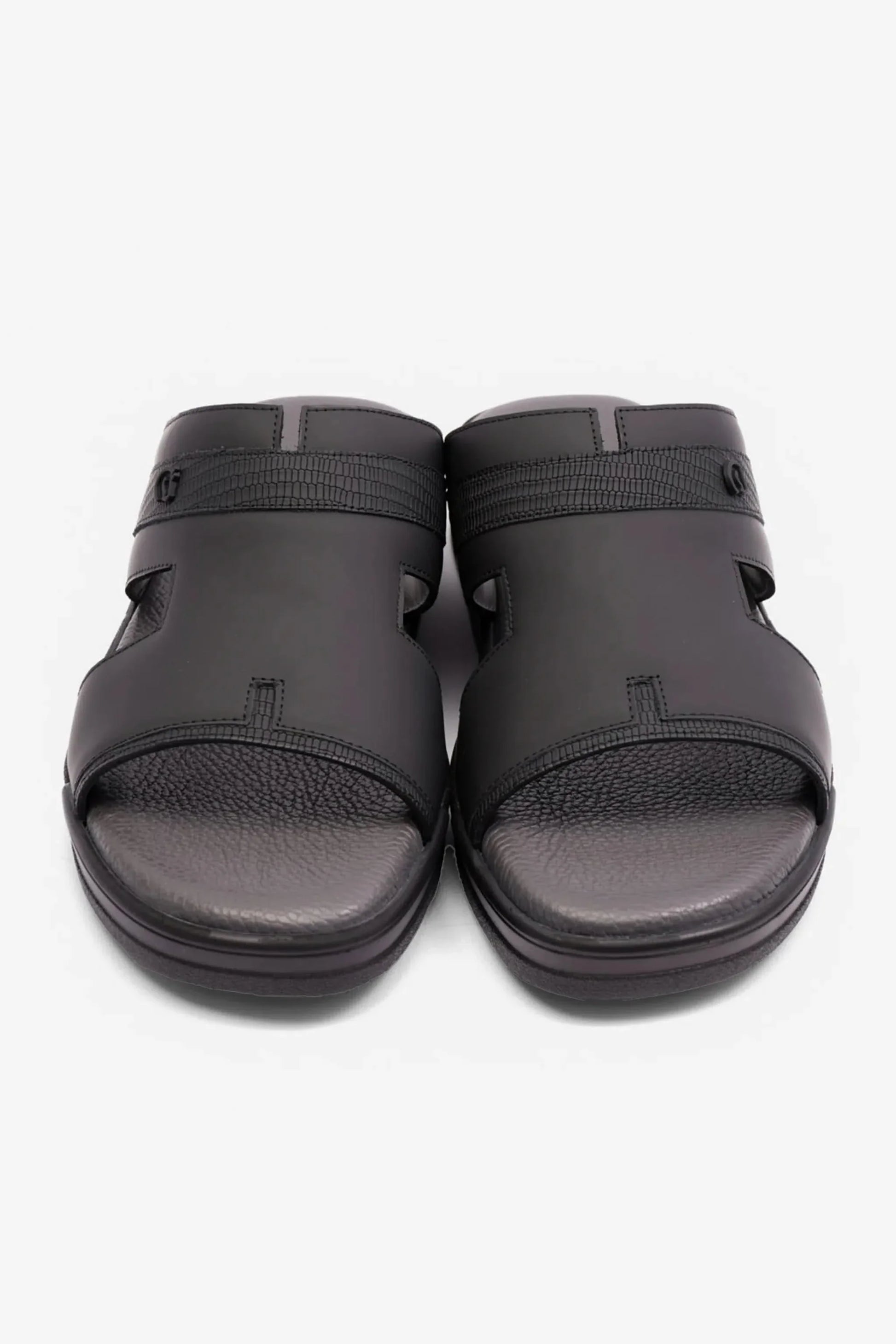 Cavalier Uomo Men's Arabic Sandals Black MSDCVHAR311