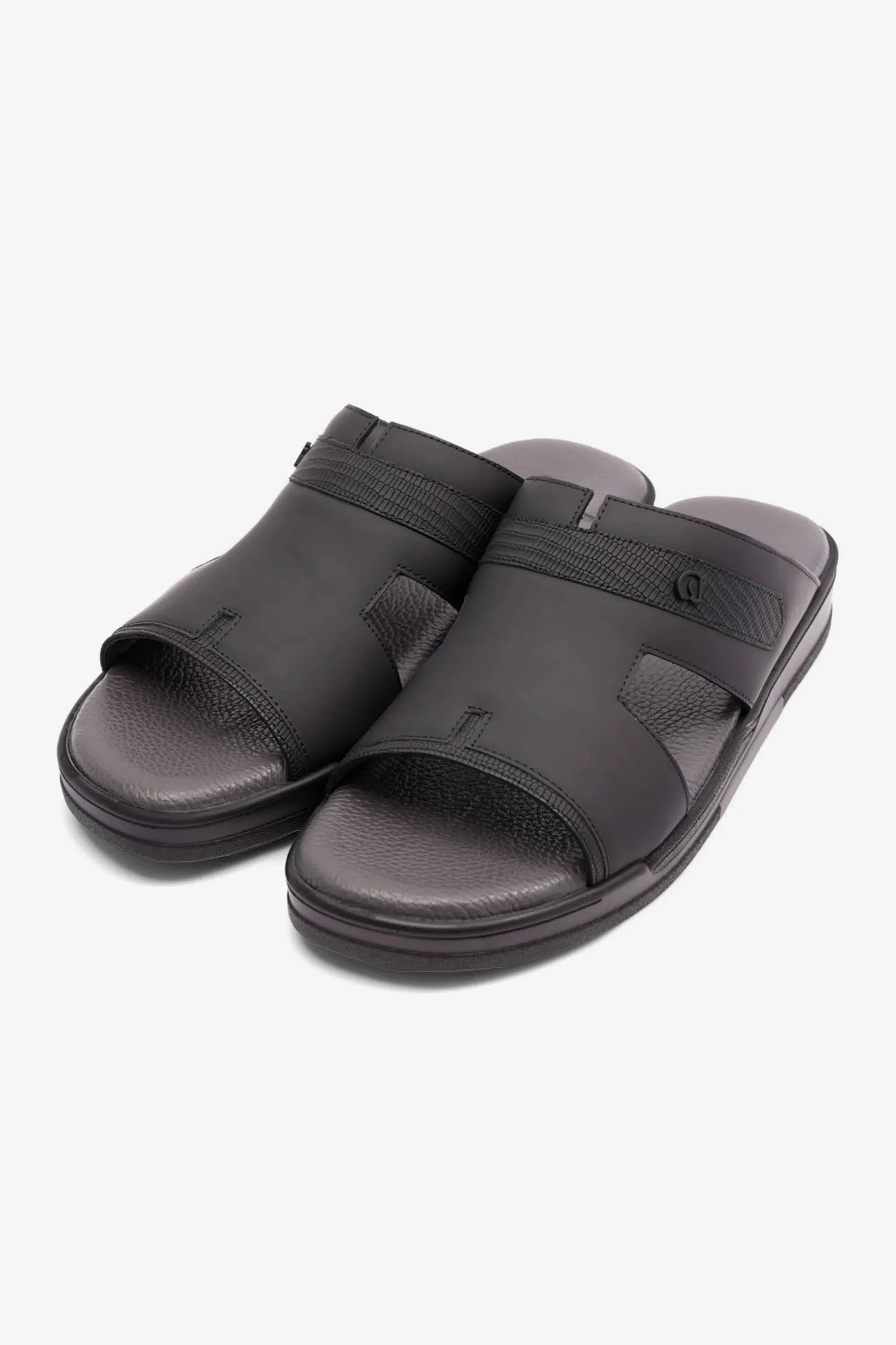 Cavalier Uomo Men's Arabic Sandals Black MSDCVHAR311