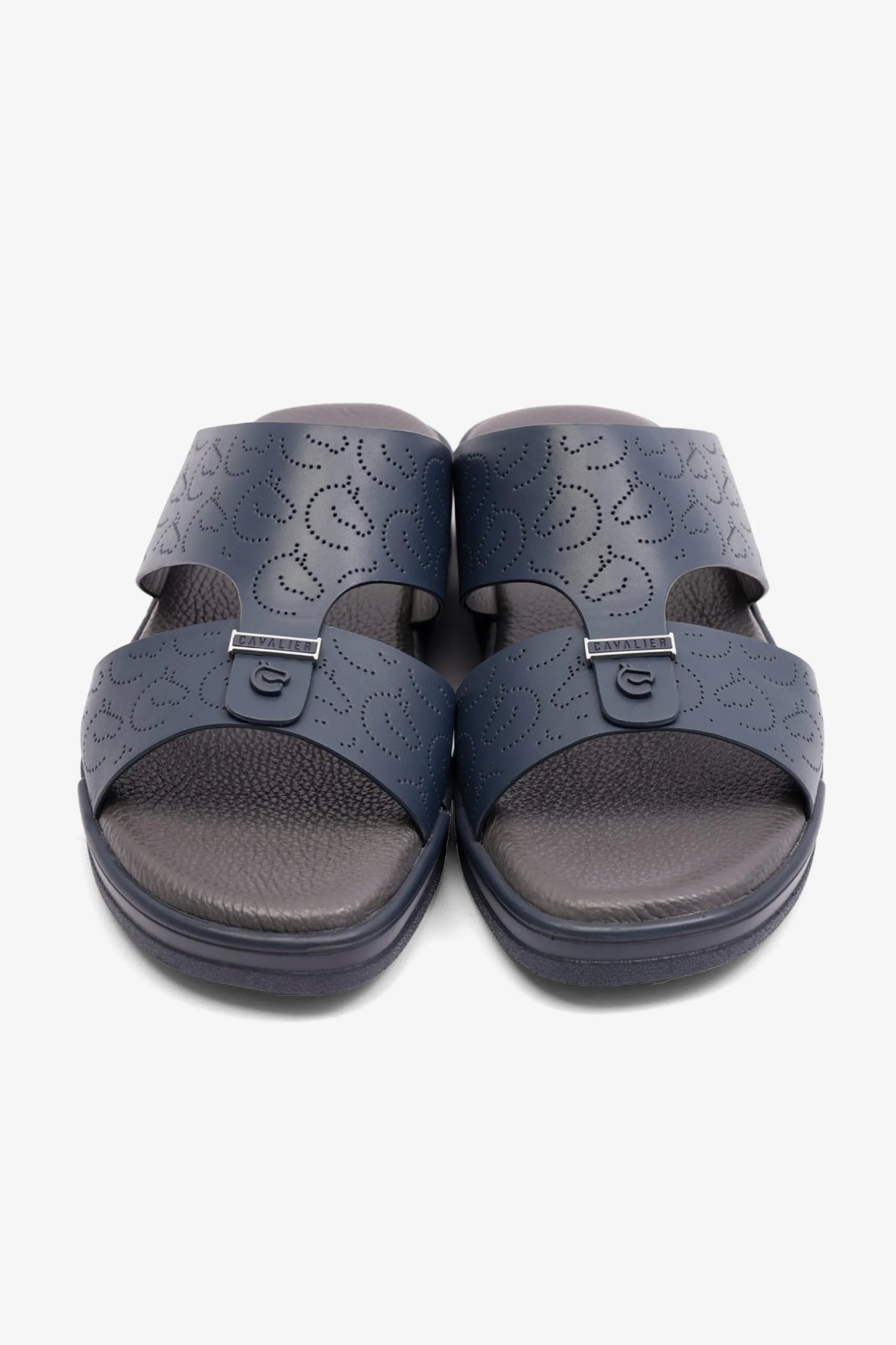Cavalier Uomo Men's Stylish Trim Arabic Sandals Navy MSDCVHAR310