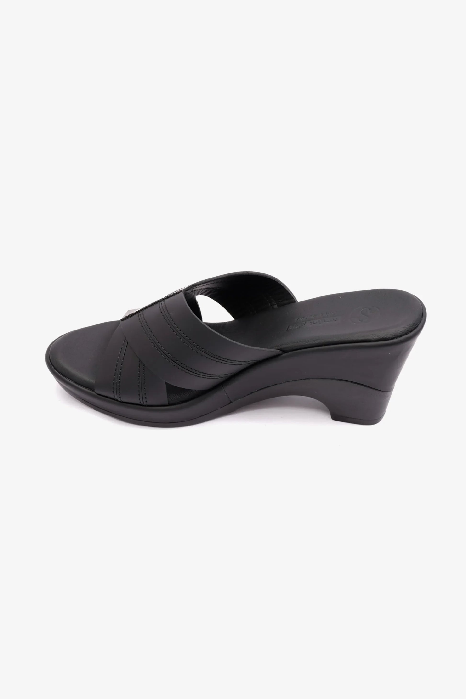 Comfort Plus Women's High Heel Sandals Black LSDCP9106
