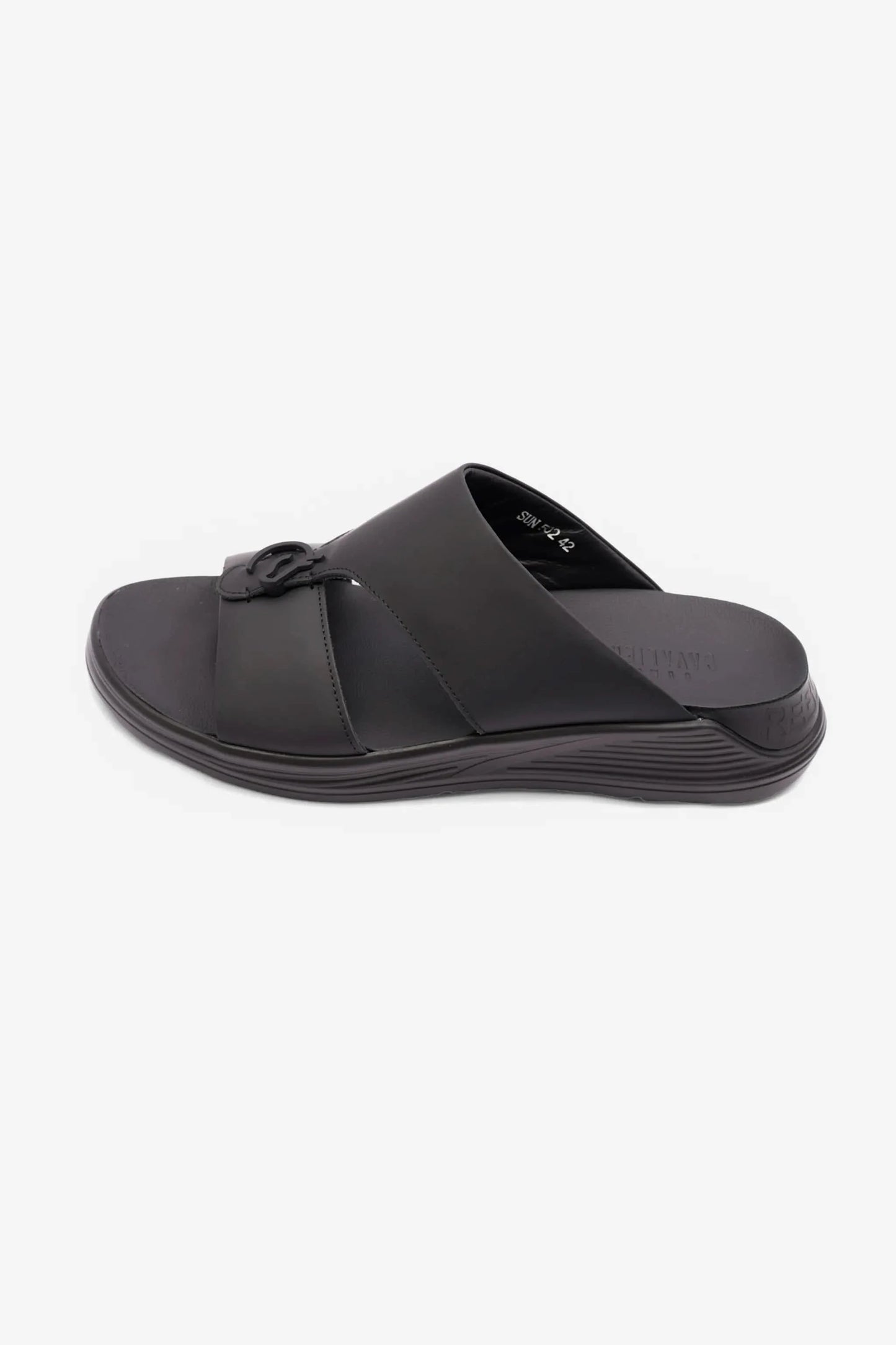 Cavalier Uomo Men's Arabic Sandals Sun Black MSDCVSUN502