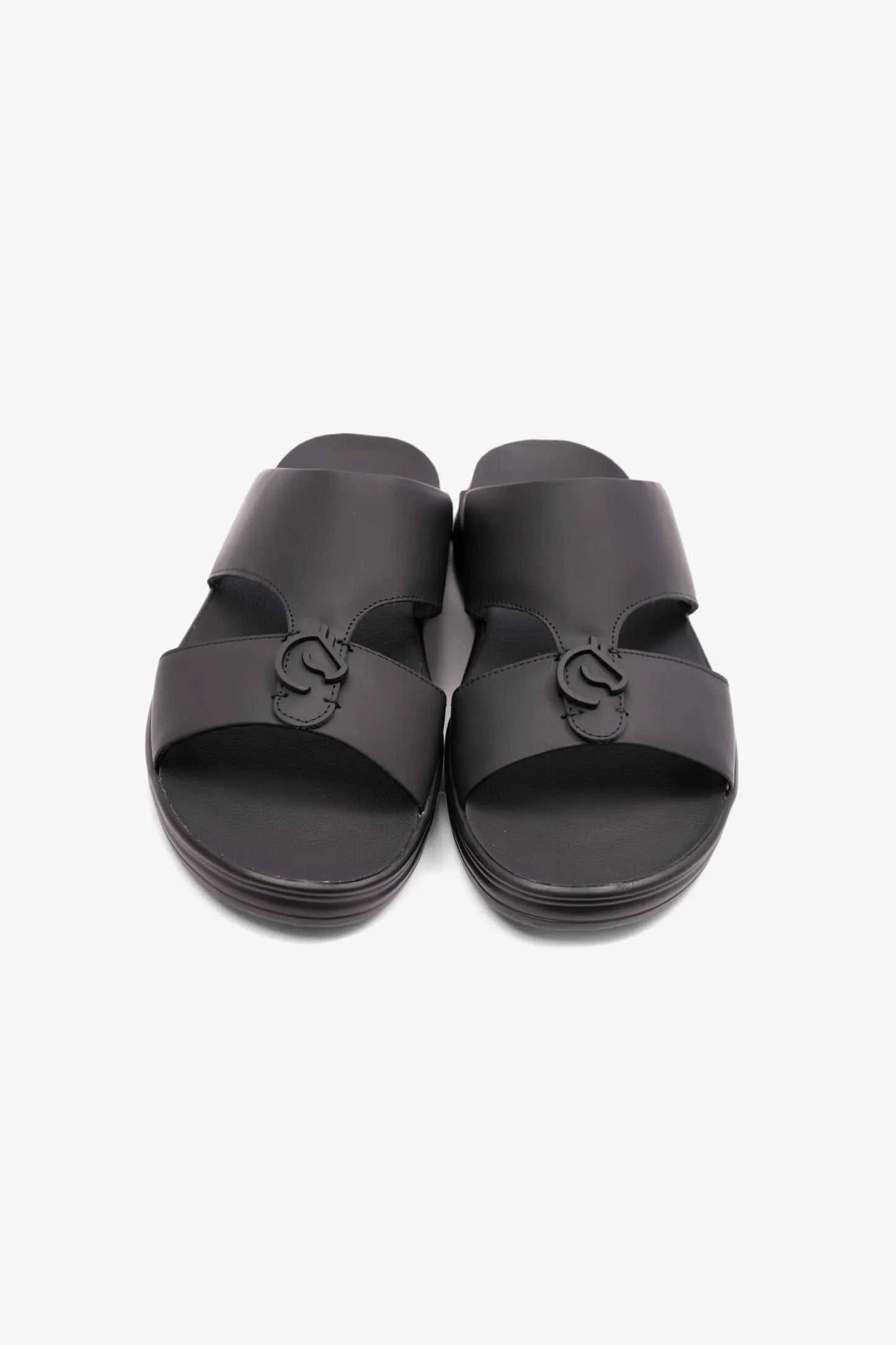 Cavalier Uomo Men's Arabic Sandals Sun Black MSDCVSUN502