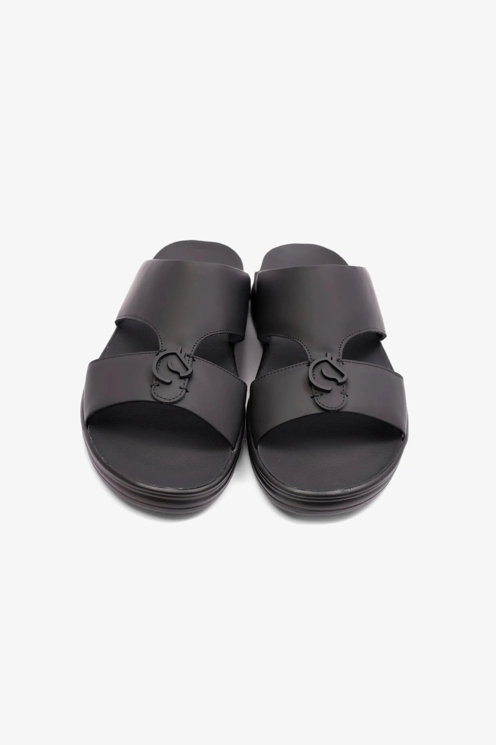 Cavalier Uomo Men's Arabic Sandals Sun Black MSDCVSUN502