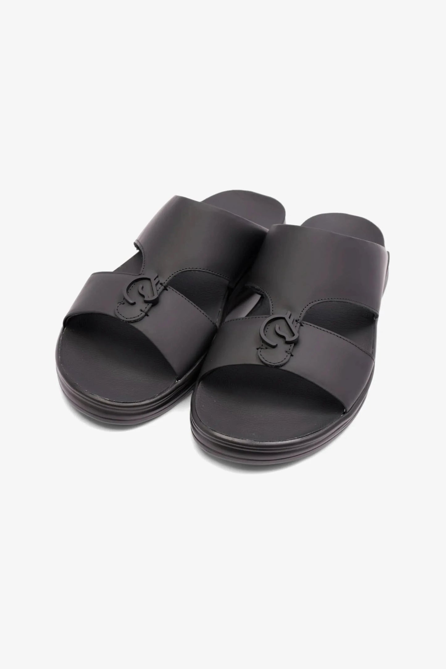 Cavalier Uomo Men's Arabic Sandals Sun Black MSDCVSUN502