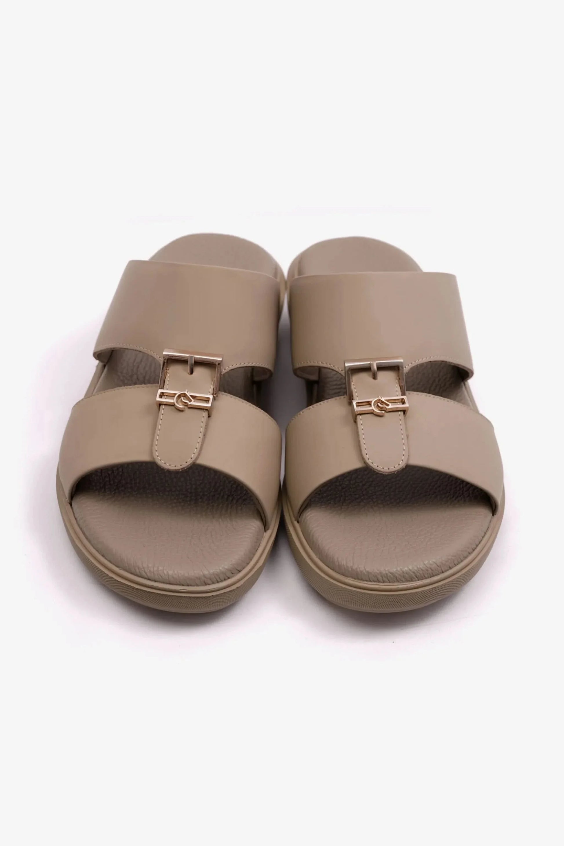 Cavalier Uomo Men's Classic Outsole Arabic Sandals Beige MSDCVALP107