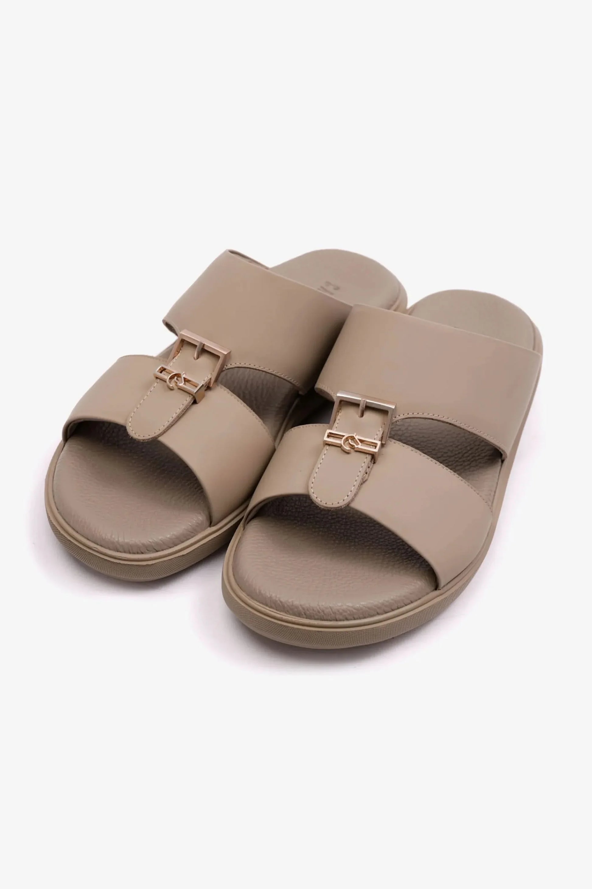 Cavalier Uomo Men's Classic Outsole Arabic Sandals Beige MSDCVALP107