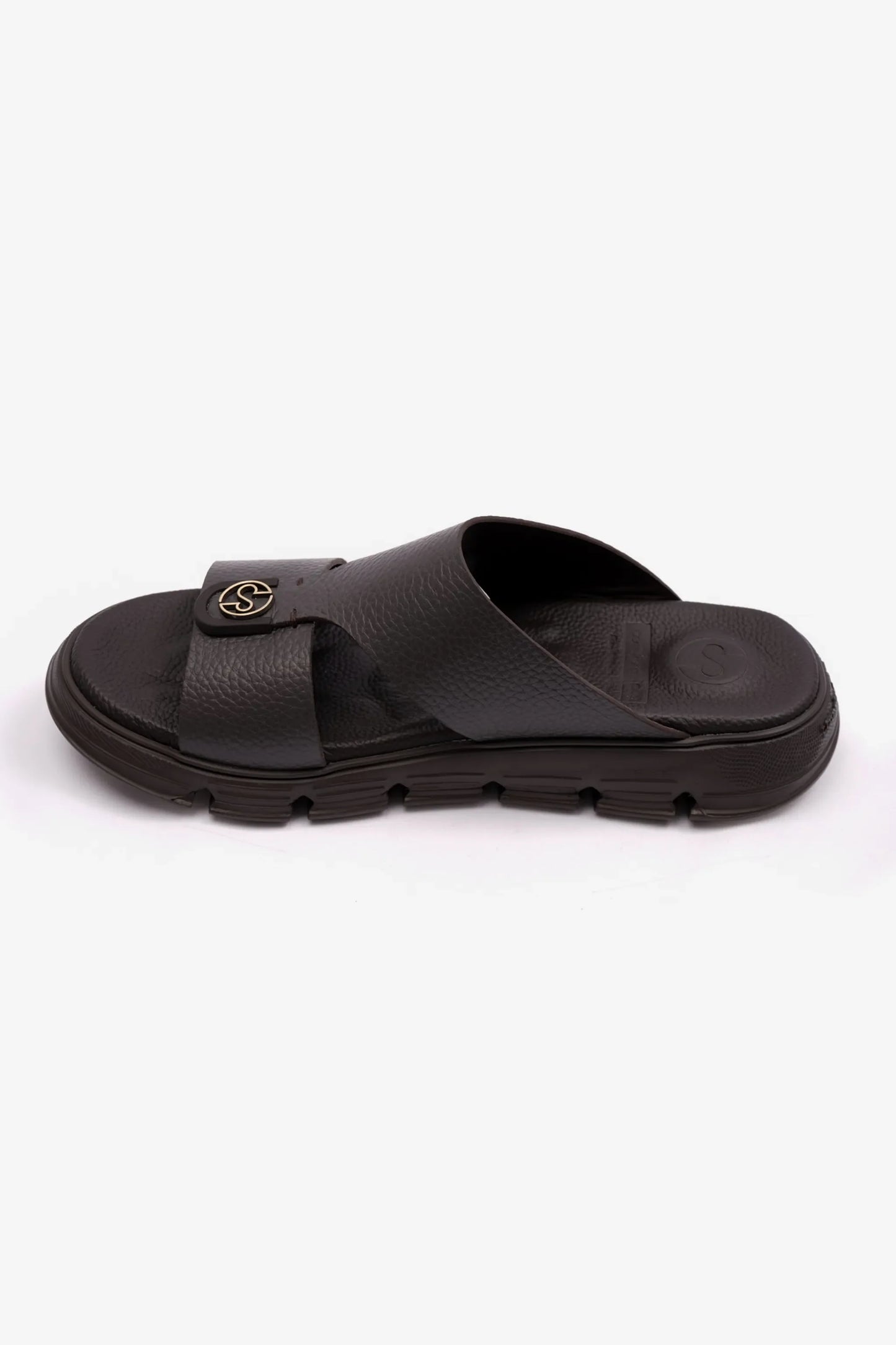 Comfort Plus Men's Arabic Soft Milled Sandals Brown MSDCP1007