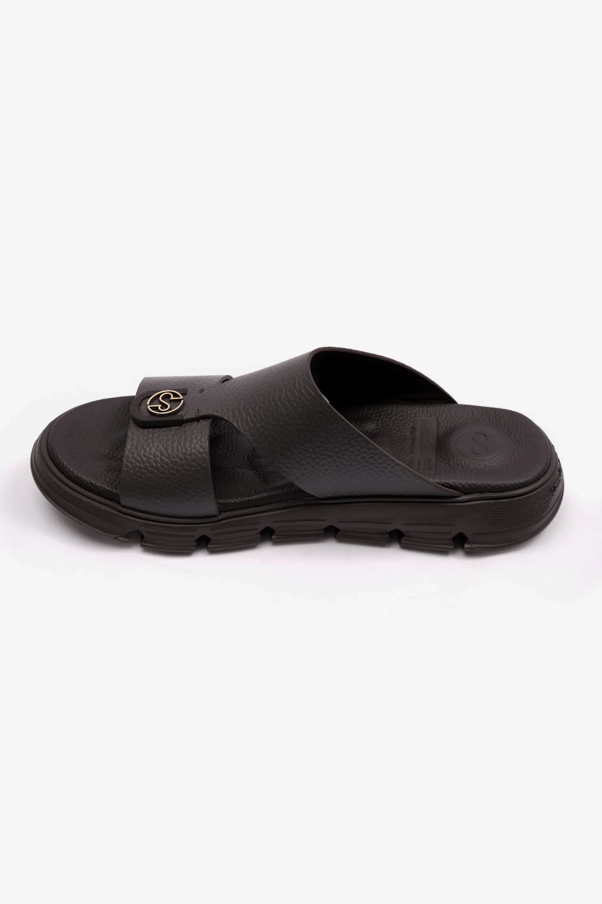 Comfort Plus Men's Arabic Soft Milled Sandals Brown MSDCP1007