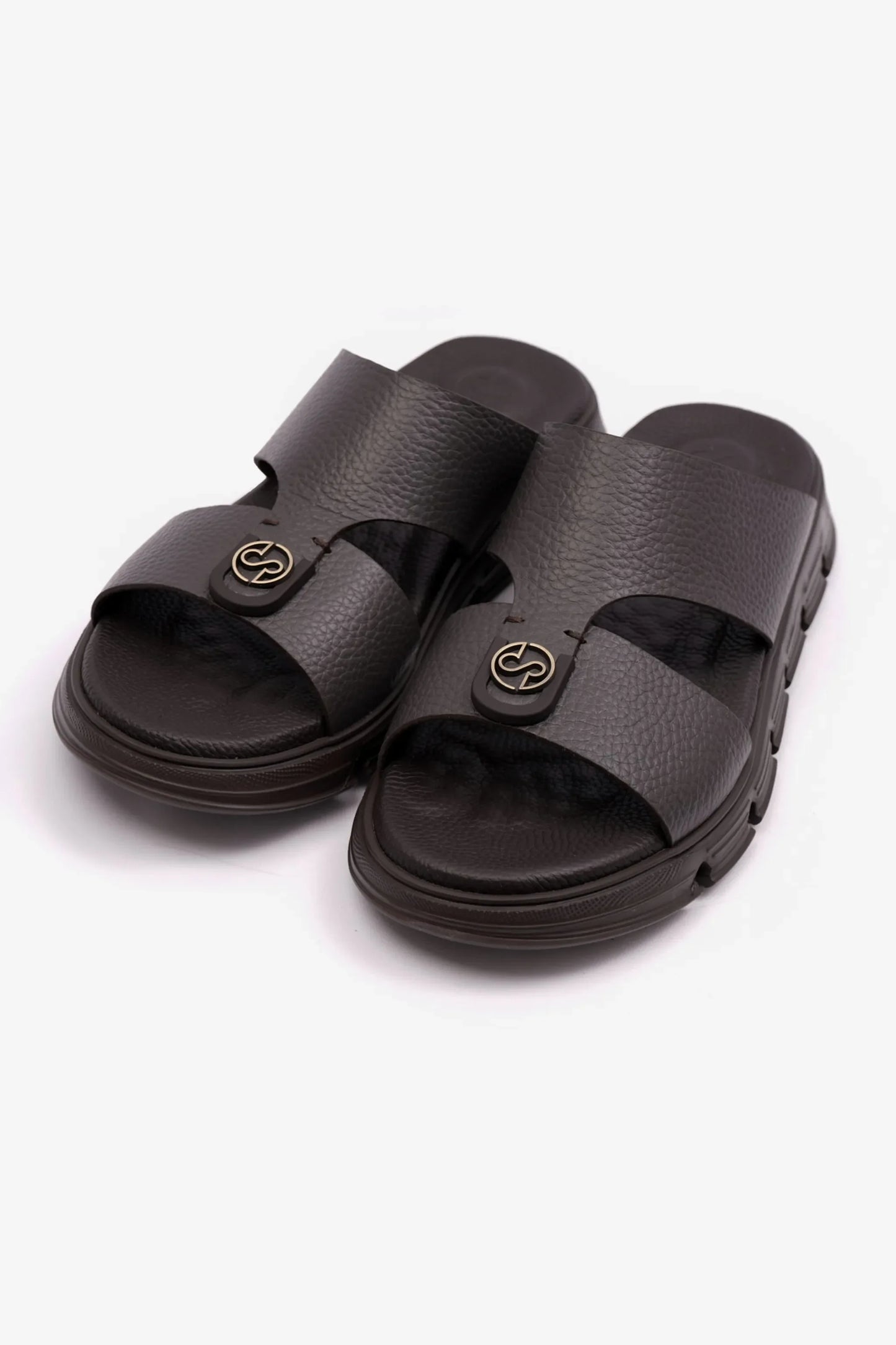 Comfort Plus Men's Arabic Soft Milled Sandals Brown MSDCP1007