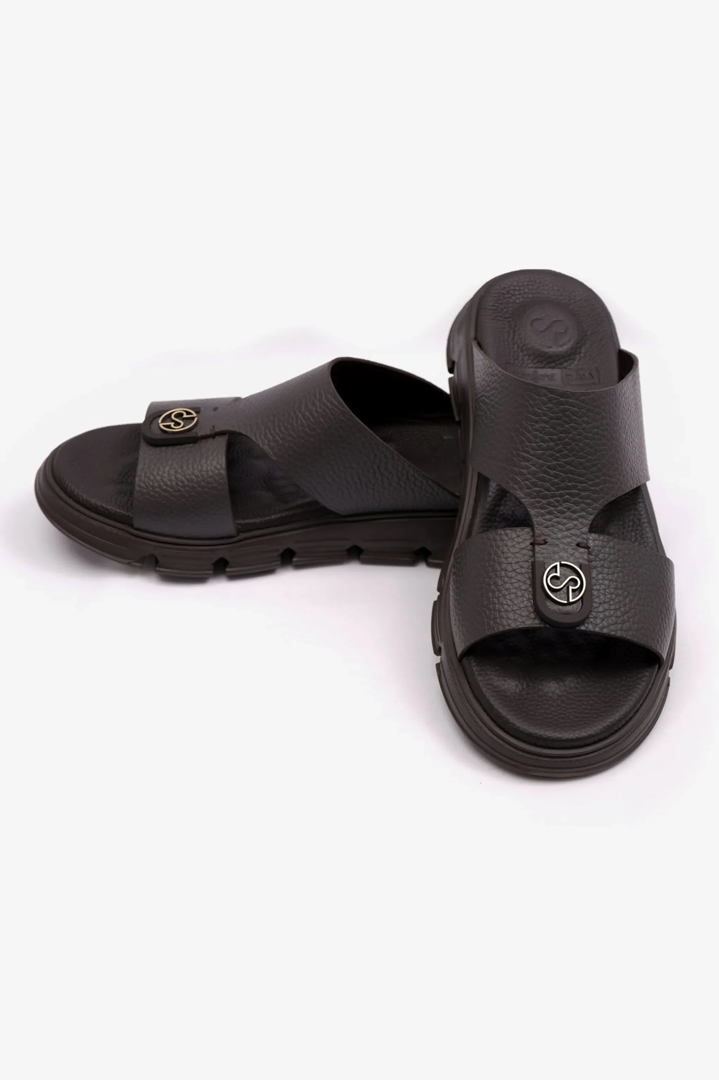 Comfort Plus Men's Arabic Soft Milled Sandals Brown MSDCP1007