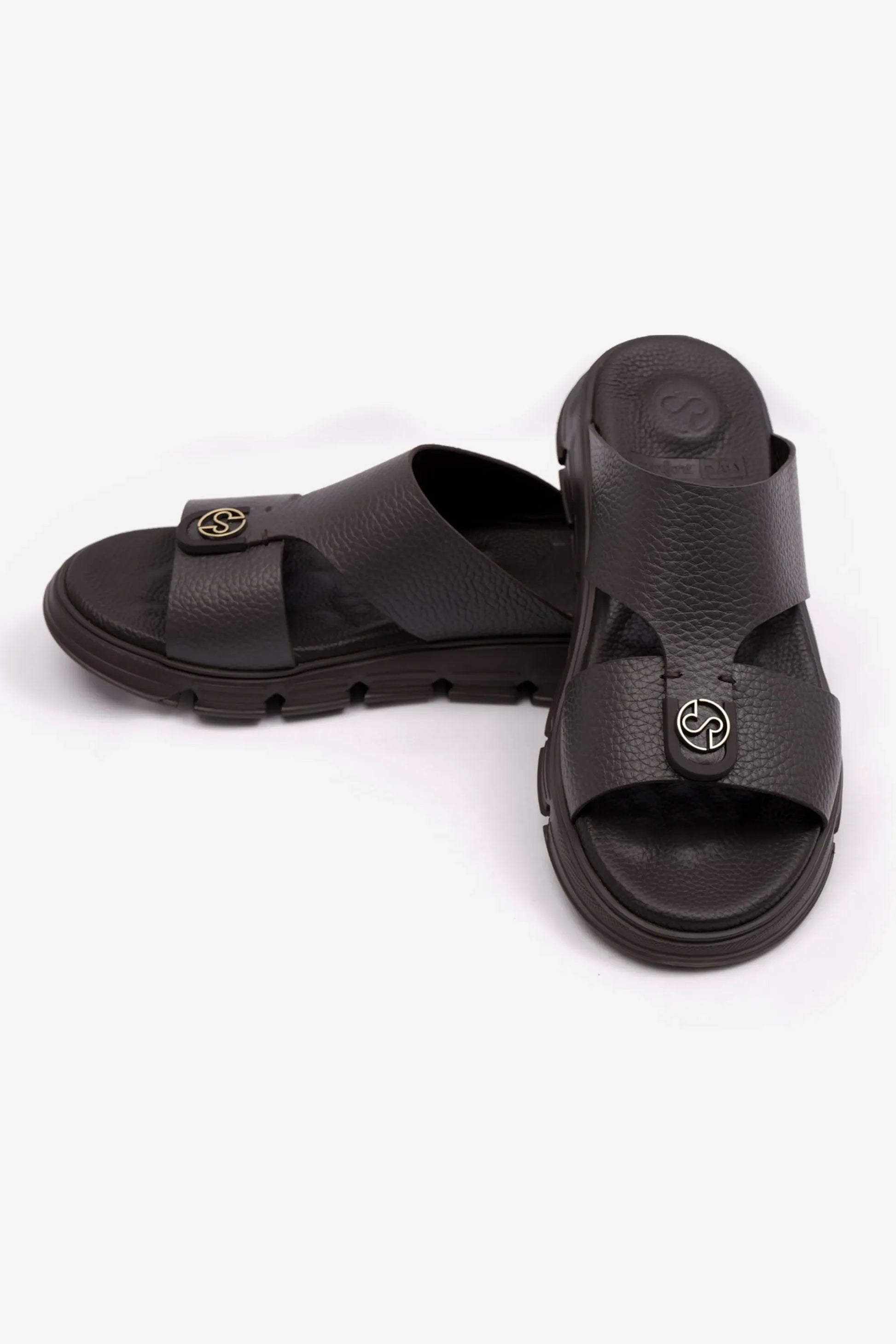 Comfort Plus Men's Arabic Soft Milled Sandals Brown MSDCP1007