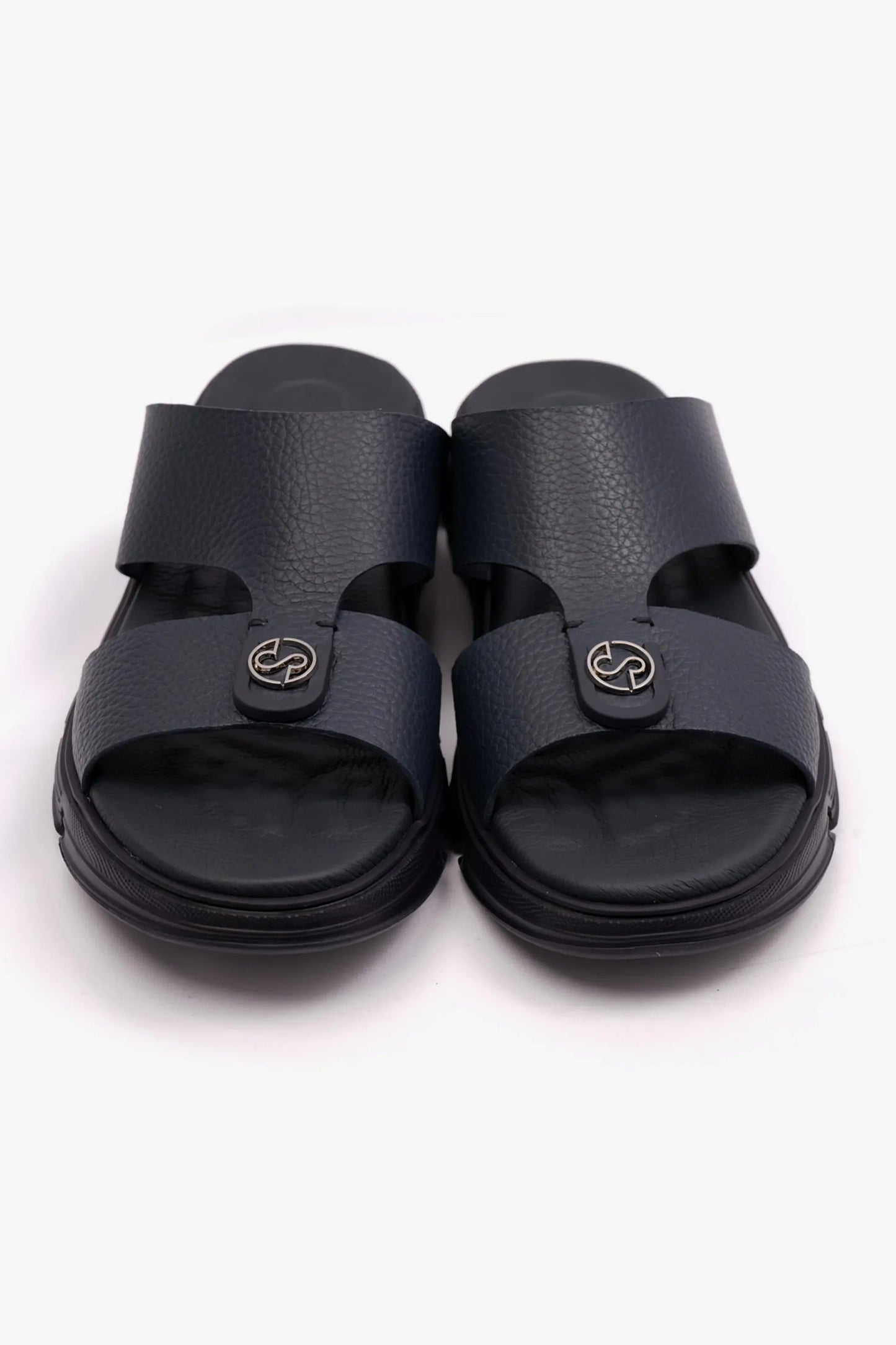 Comfort Plus Men's Soft Milled Arabic Sandals Navy MSDCP1007