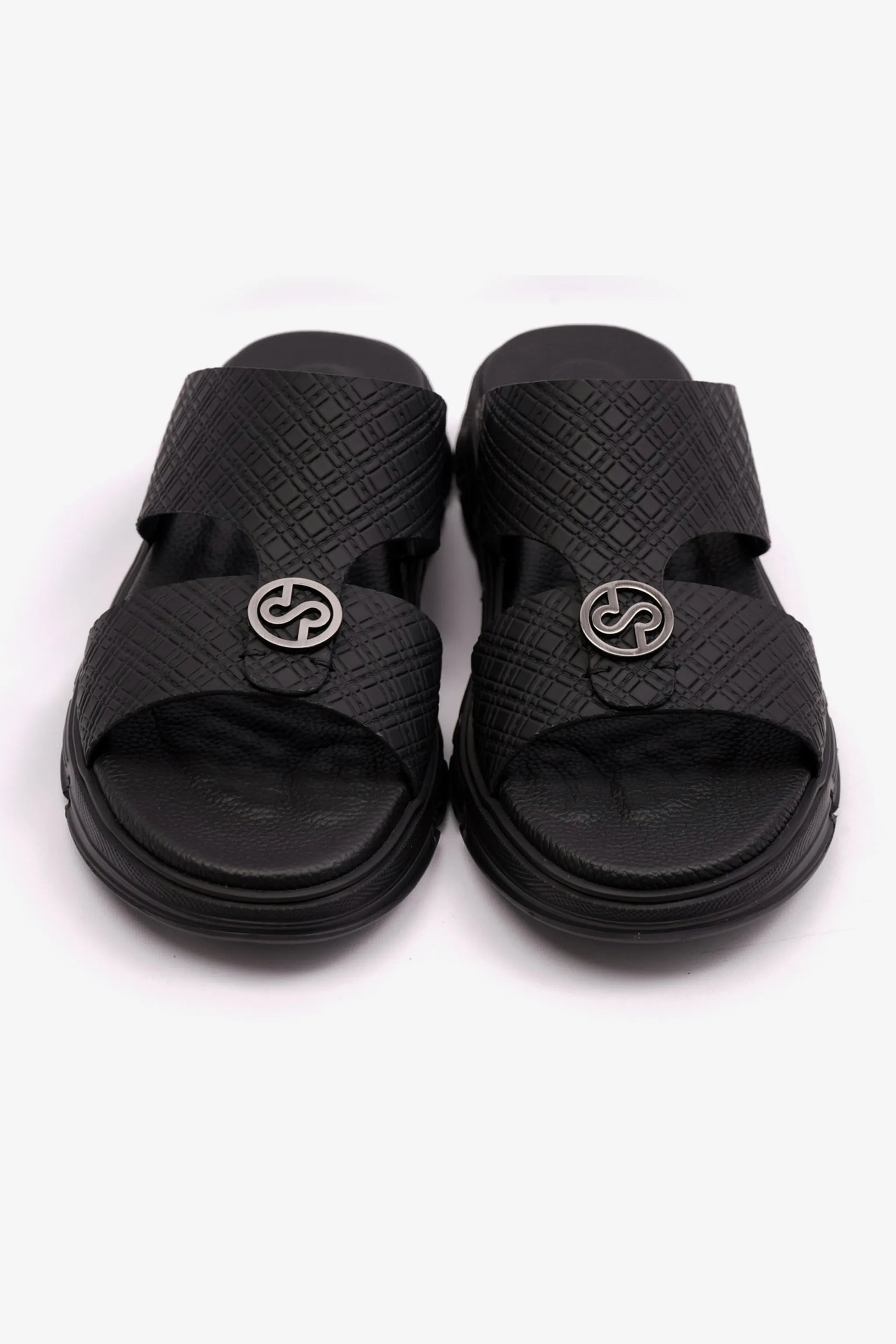 Comfort Plus Men's Italian Outsole Arabic Sandals Black CP1002