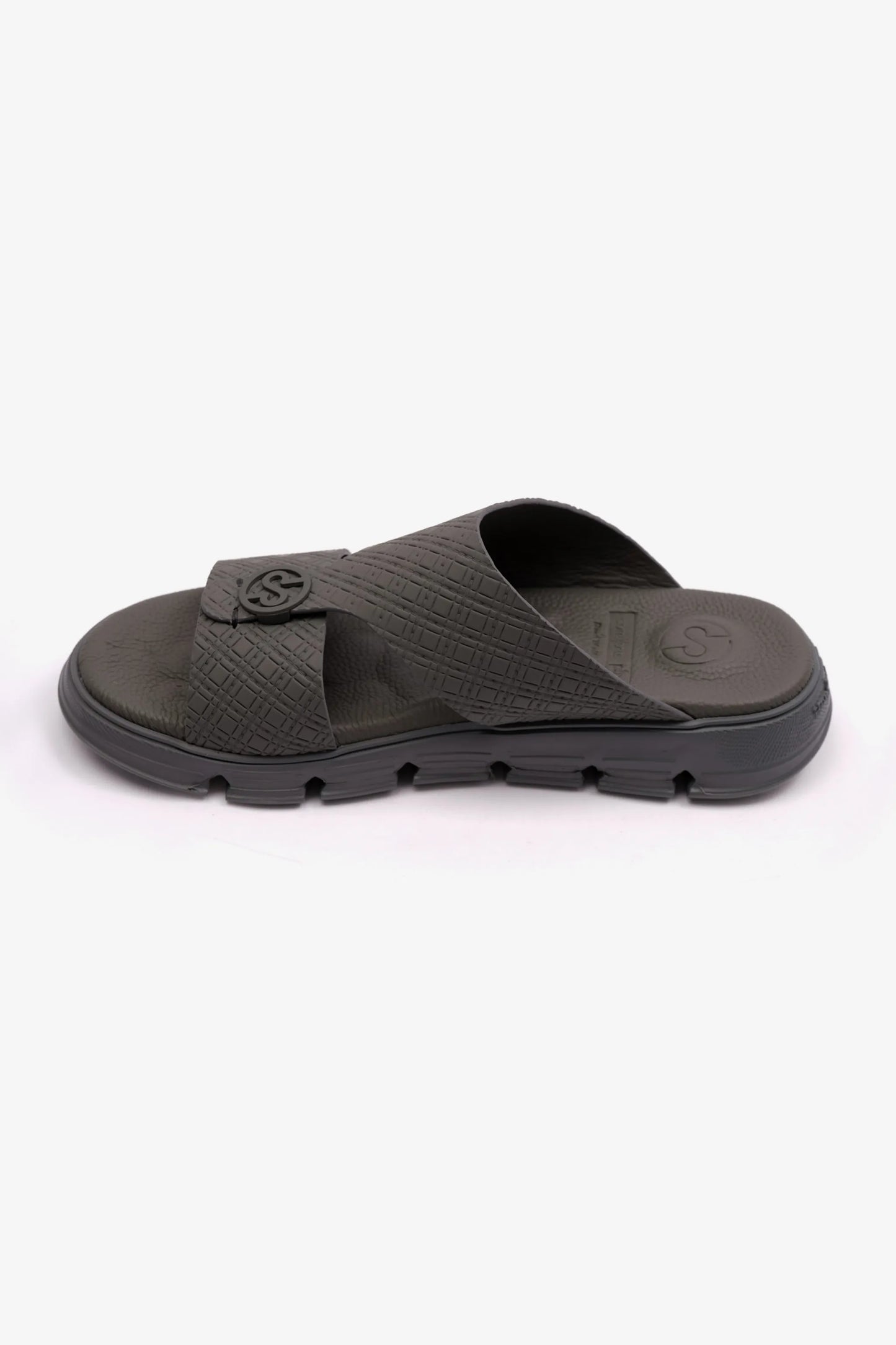Comfort Plus Men's Italian Outsole Arabic Sandals Grey MSDCP1002