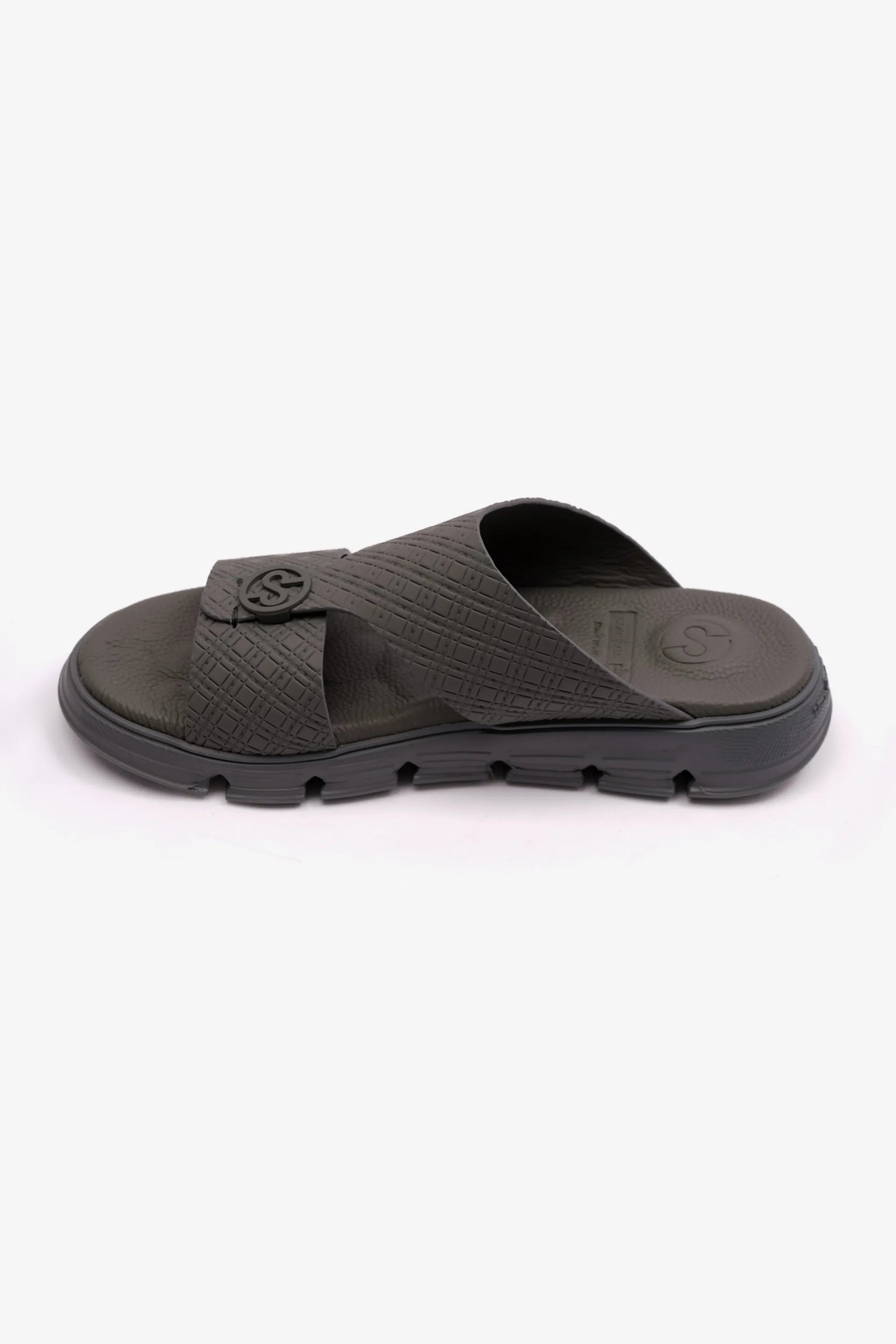 Comfort Plus Men's Italian Outsole Arabic Sandals Grey MSDCP1002