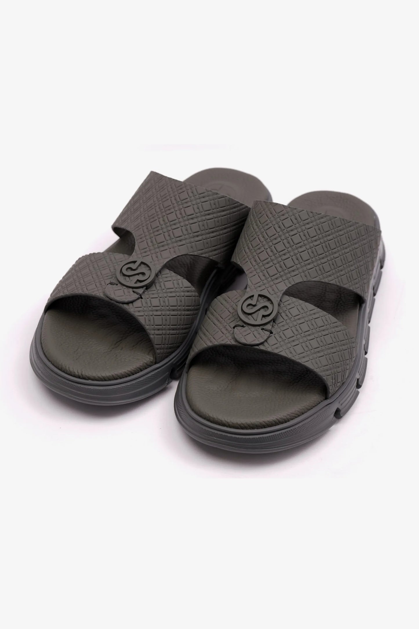 Comfort Plus Men's Italian Outsole Arabic Sandals Grey MSDCP1002