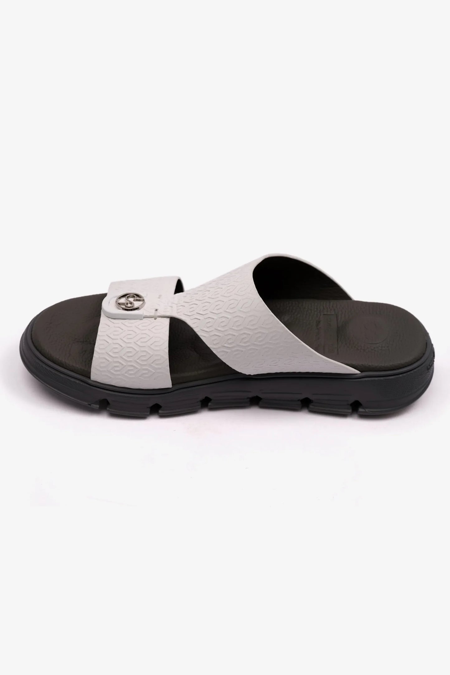 Comfort Plus Men's Italian Outsole Arabic Sandals White CP1008
