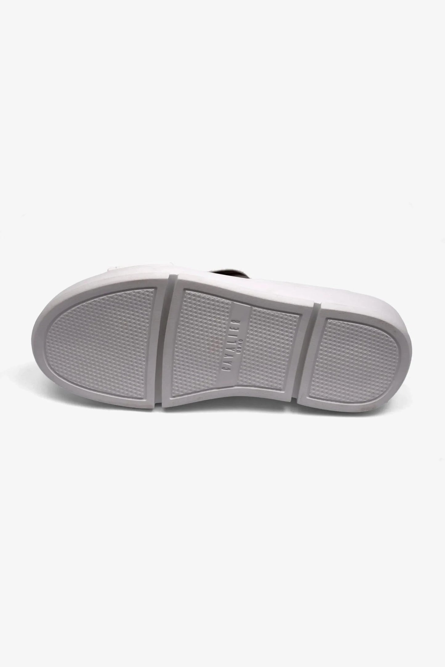 Cavalier Uomo Men's Arabic Leather Sandals Leo White MSDCVLEO405