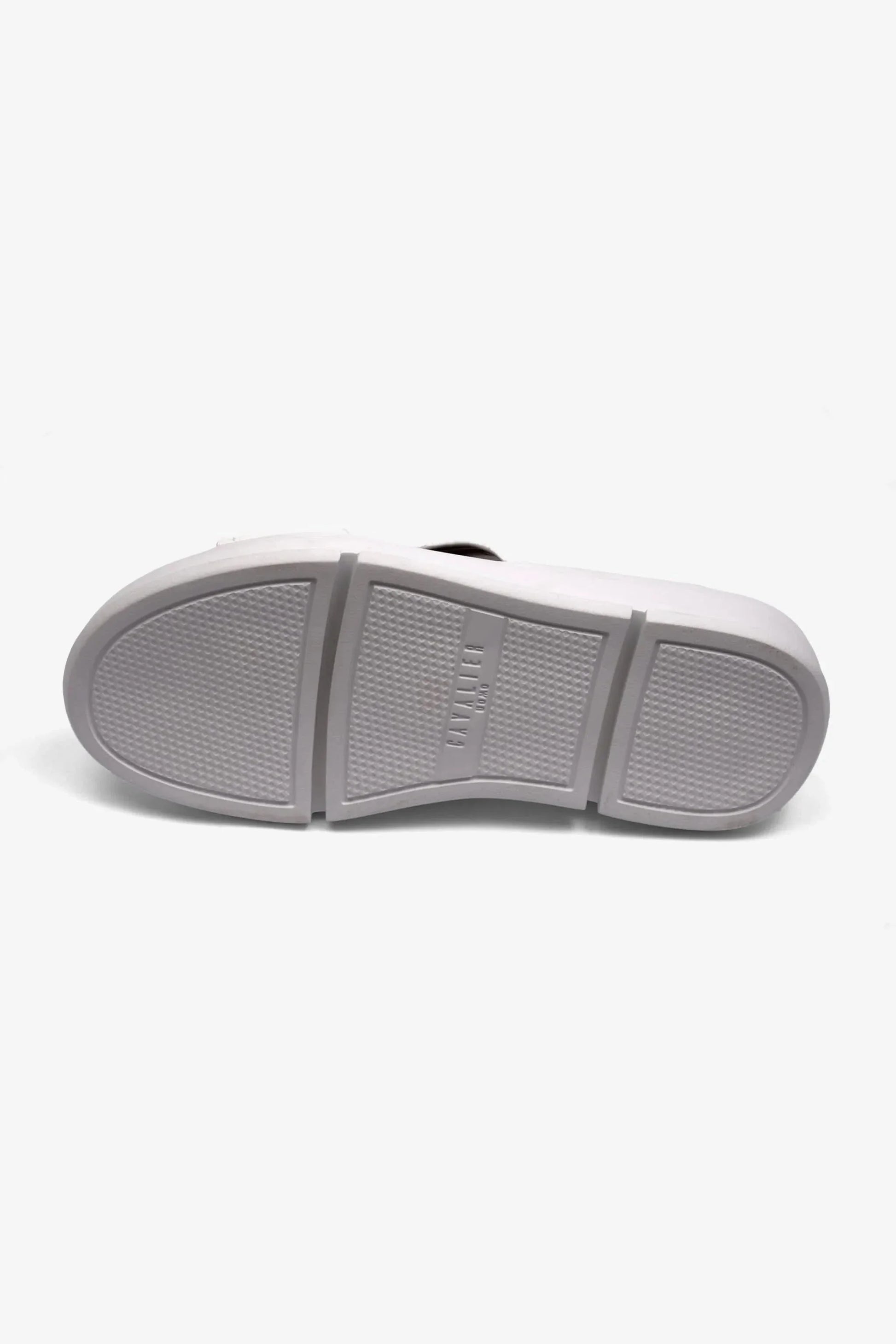 Cavalier Uomo Men's Arabic Leather Sandals Leo White MSDCVLEO405