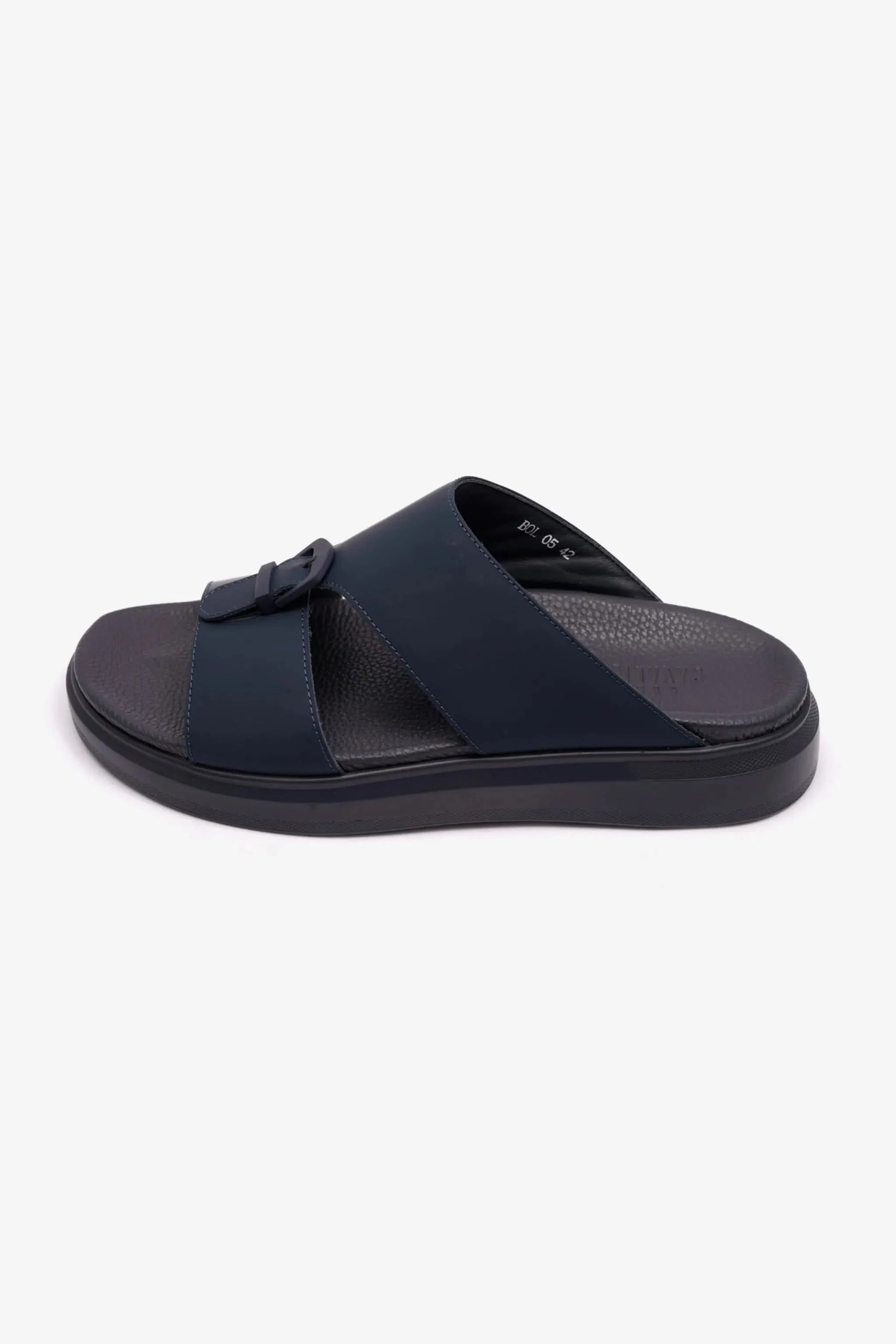Cavalier Uomo Men's Classic Trim Cushioned Arabic Sandals Navy MSDCVBOL05