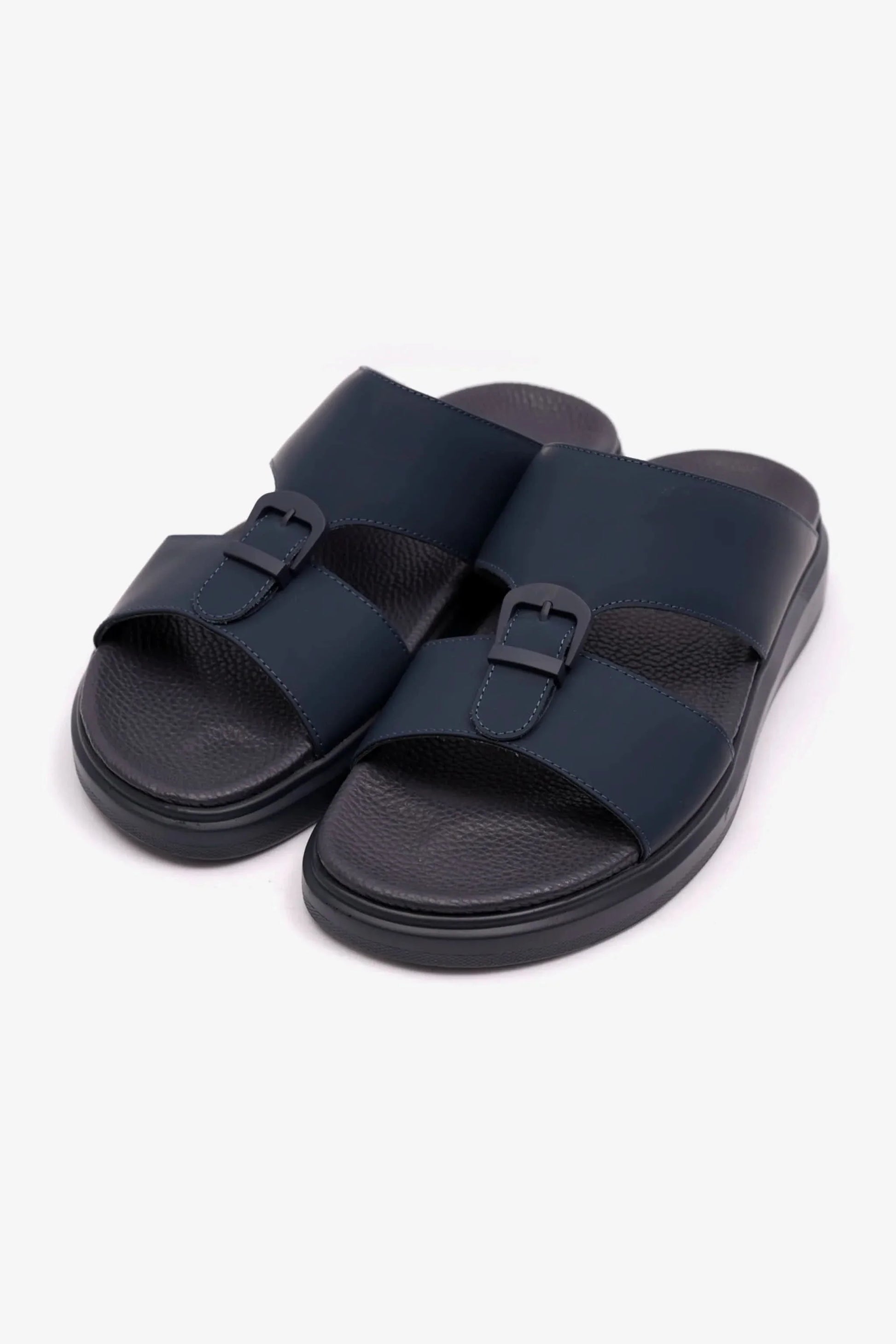 Cavalier Uomo Men's Classic Trim Cushioned Arabic Sandals Navy MSDCVBOL05